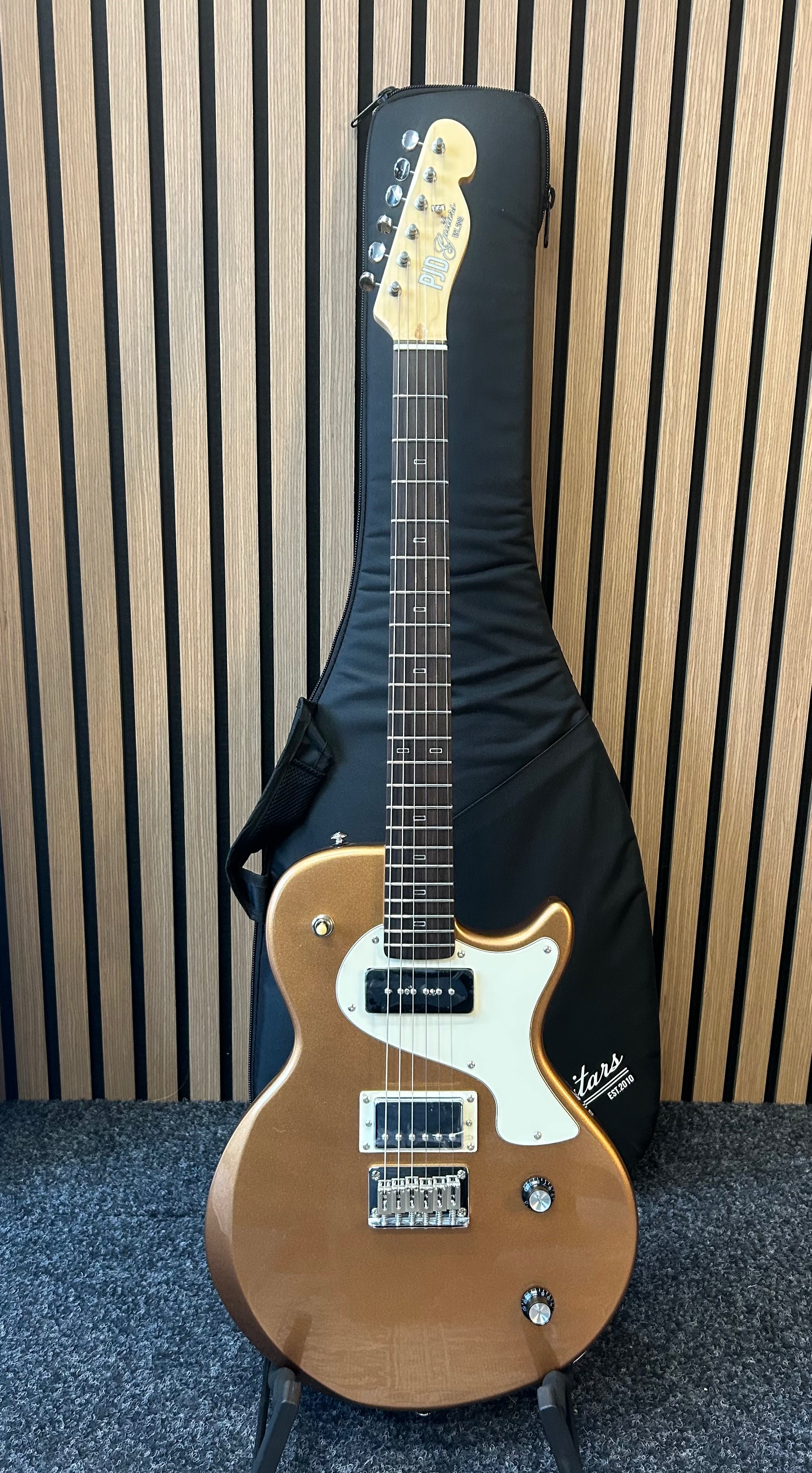 PJD Guitars Carey Orgin Series Standard in Firemist Gold