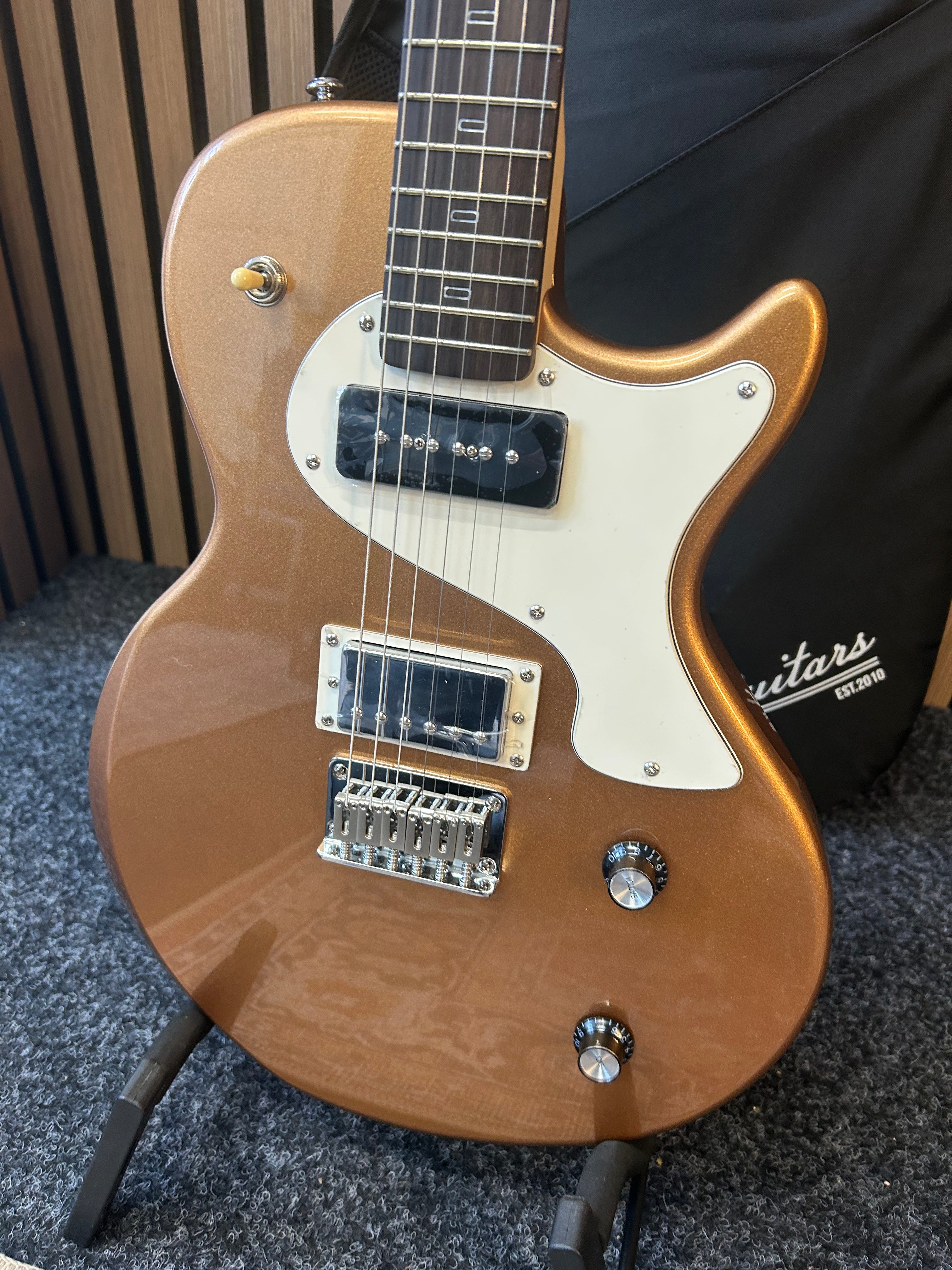 PJD Guitars Carey Orgin Series Standard in Firemist Gold