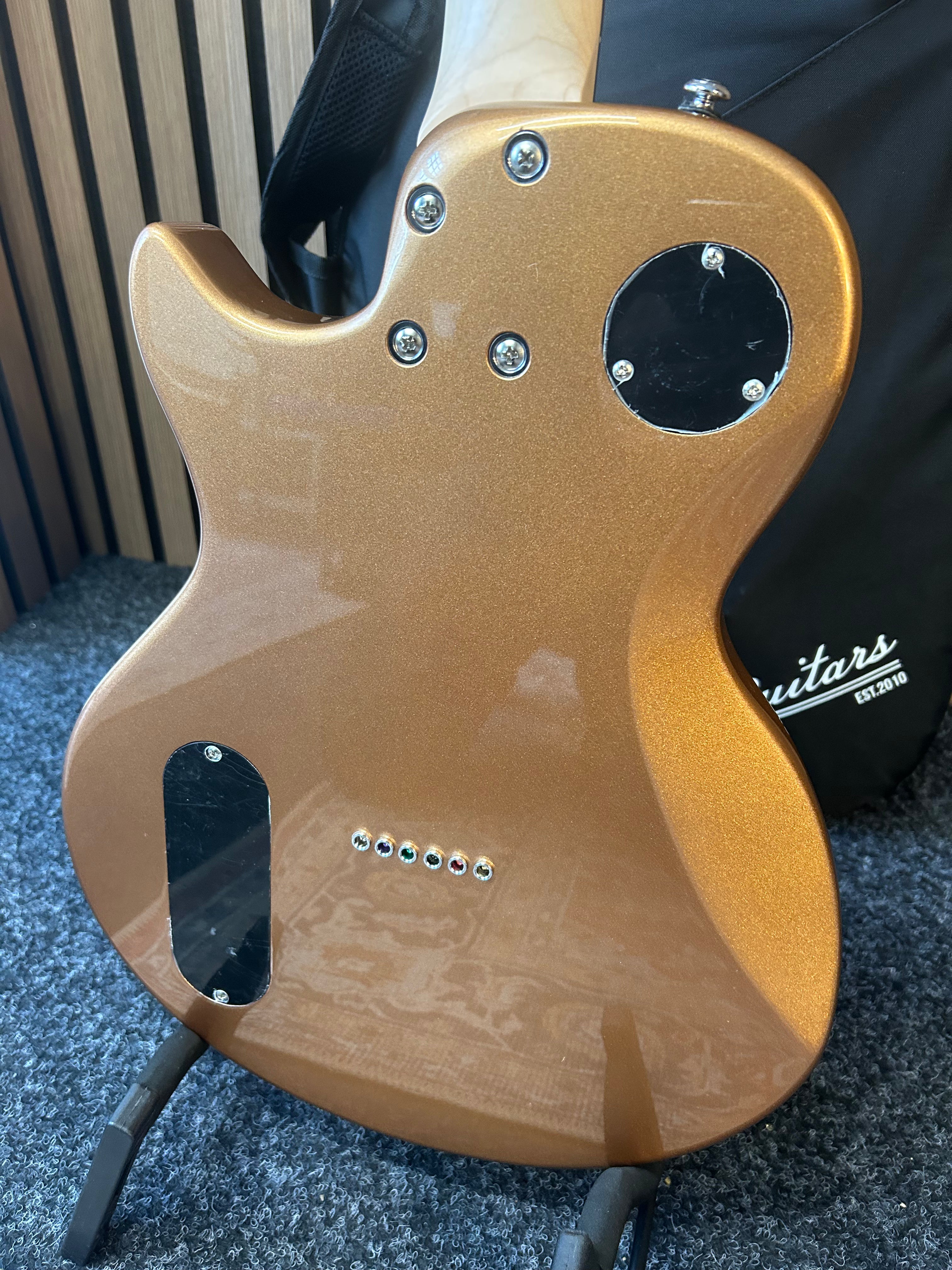 PJD Guitars Carey Orgin Series Standard in Firemist Gold