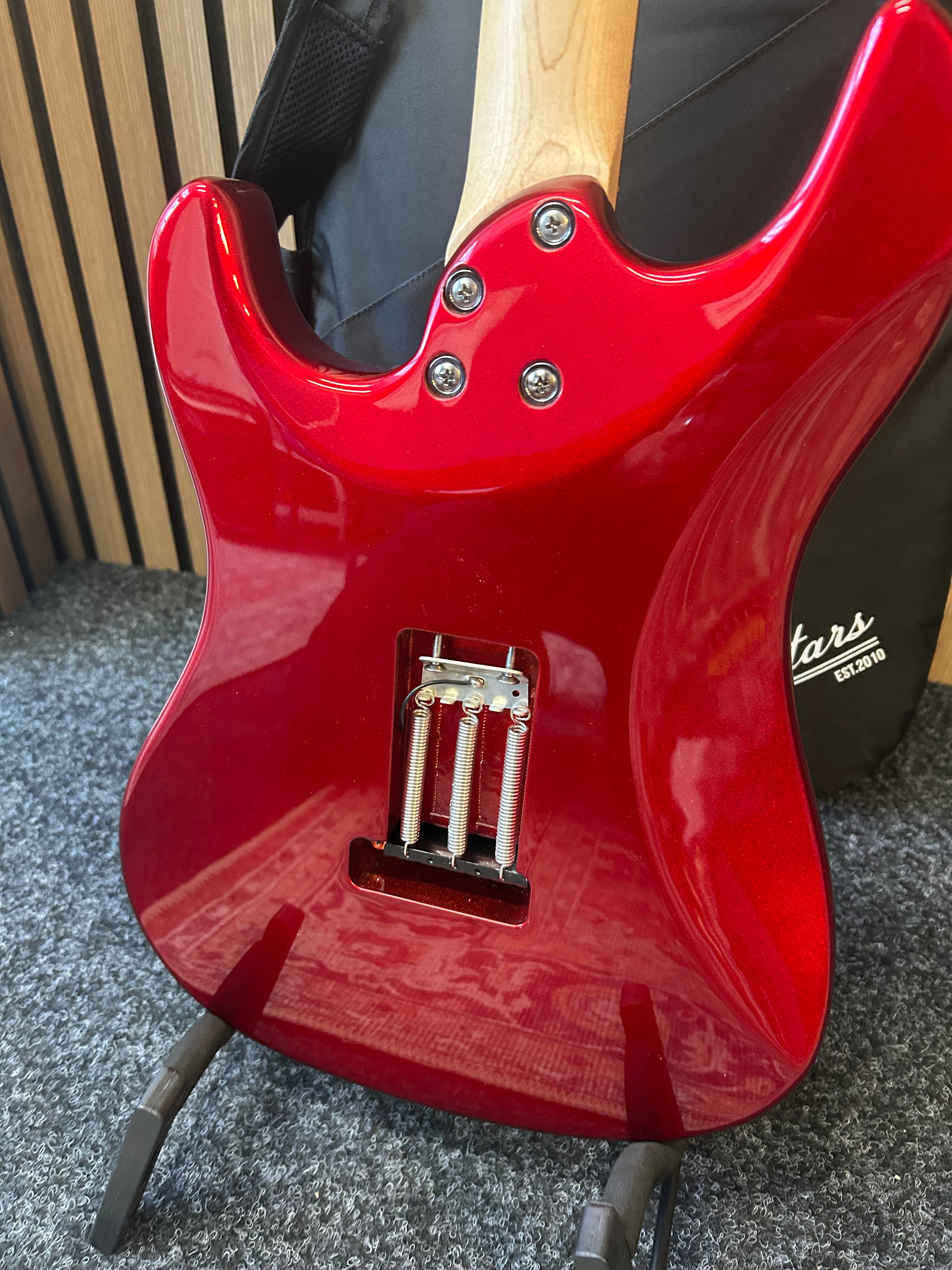 PJD Guitars Woodford Orgin Series Standard in Candy Apple Red