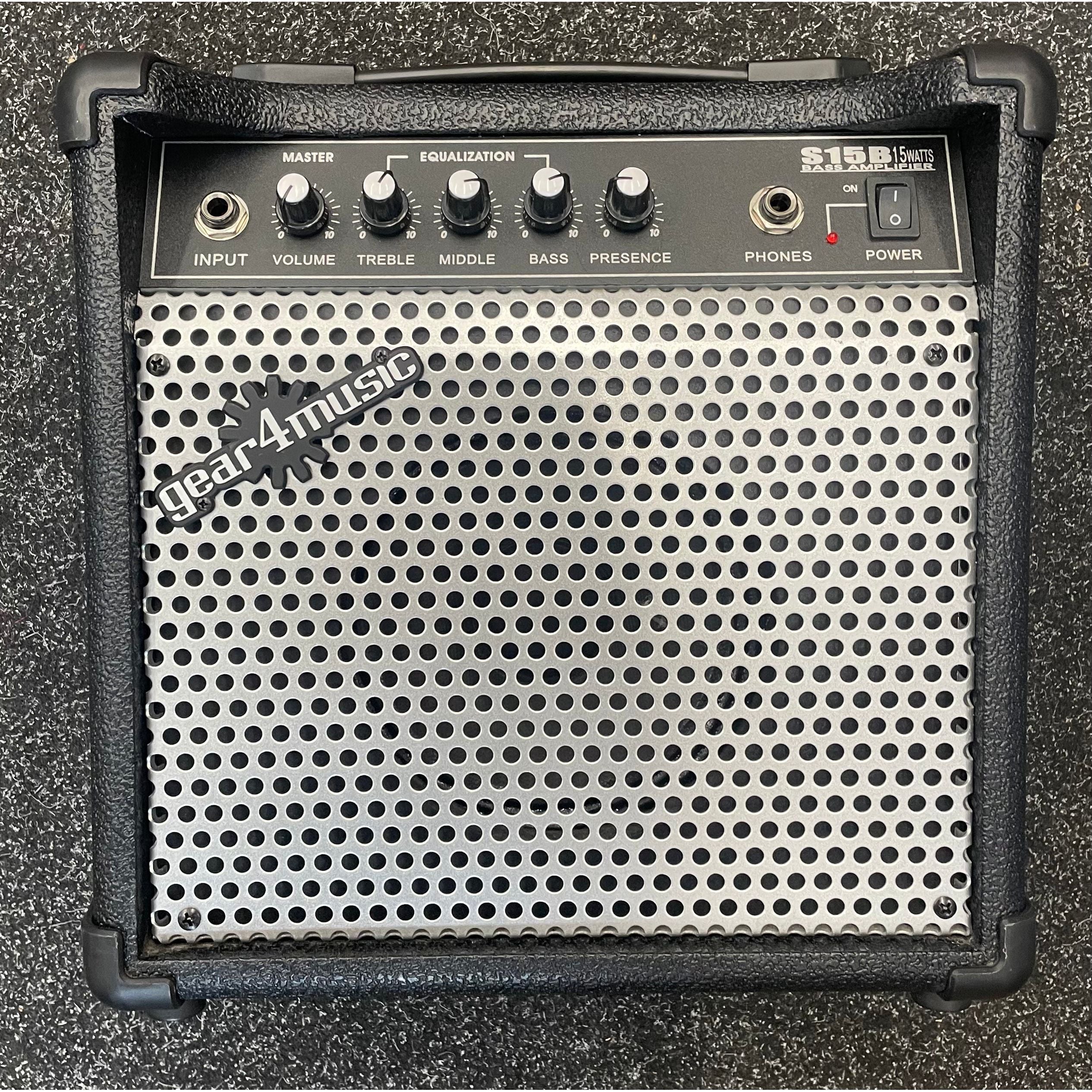 Gear4Music S15B Bass Amplifier Pre-Owned