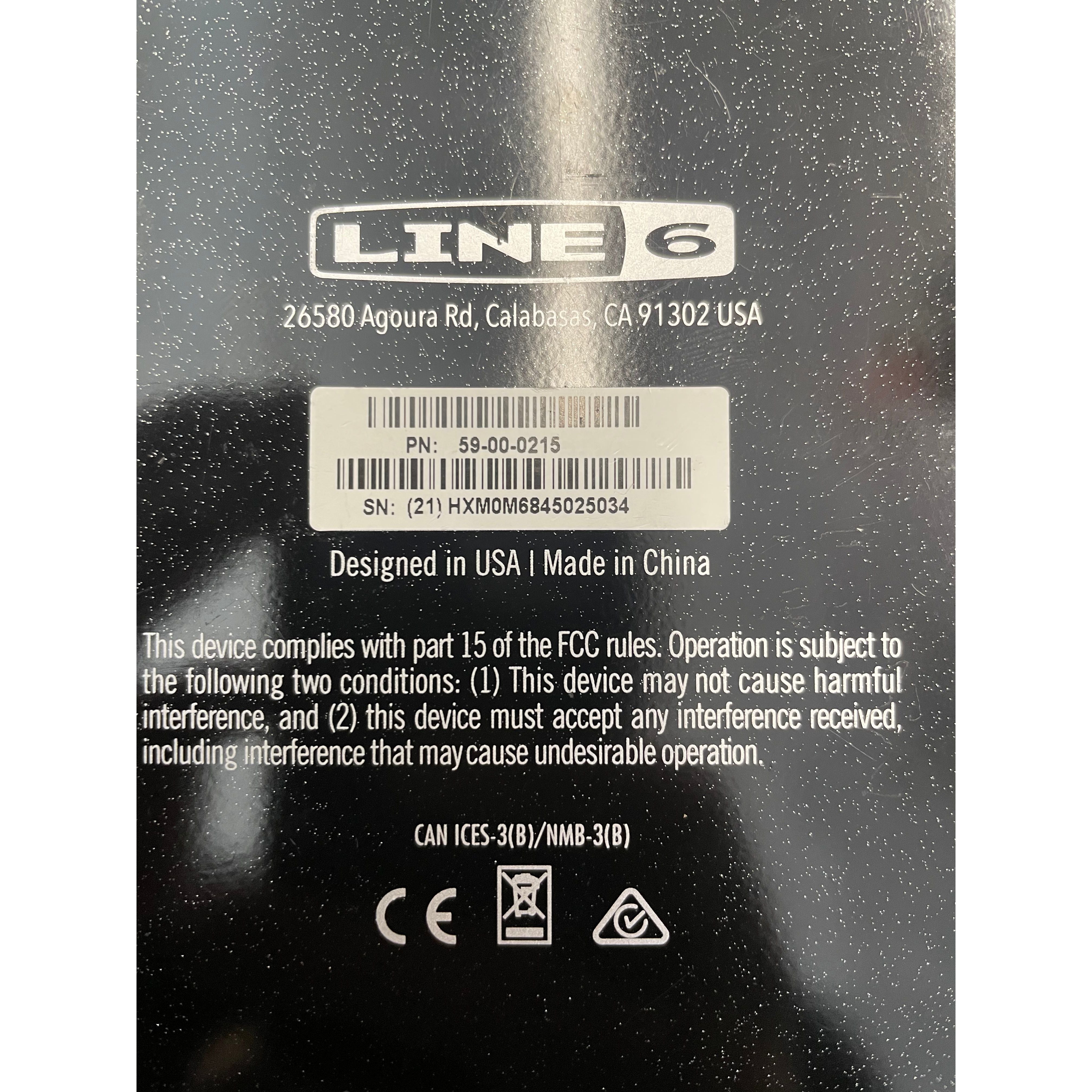 Line 6 HX Stomp Amp & Effects Modelling Pedal Pre-Owned