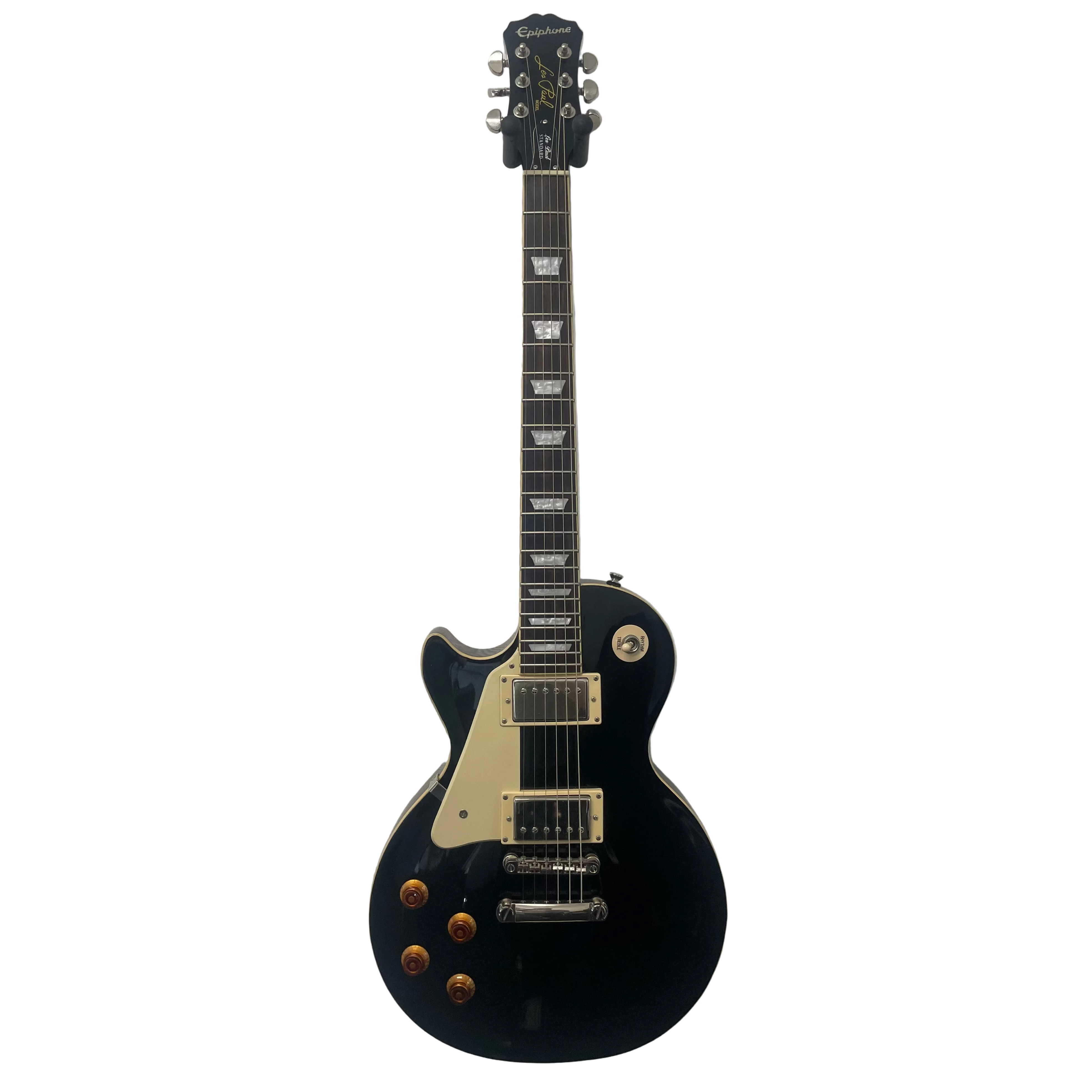 Epiphone Les Paul Standard Left Handed Electric Guitar in Gloss Black Pre-Owned