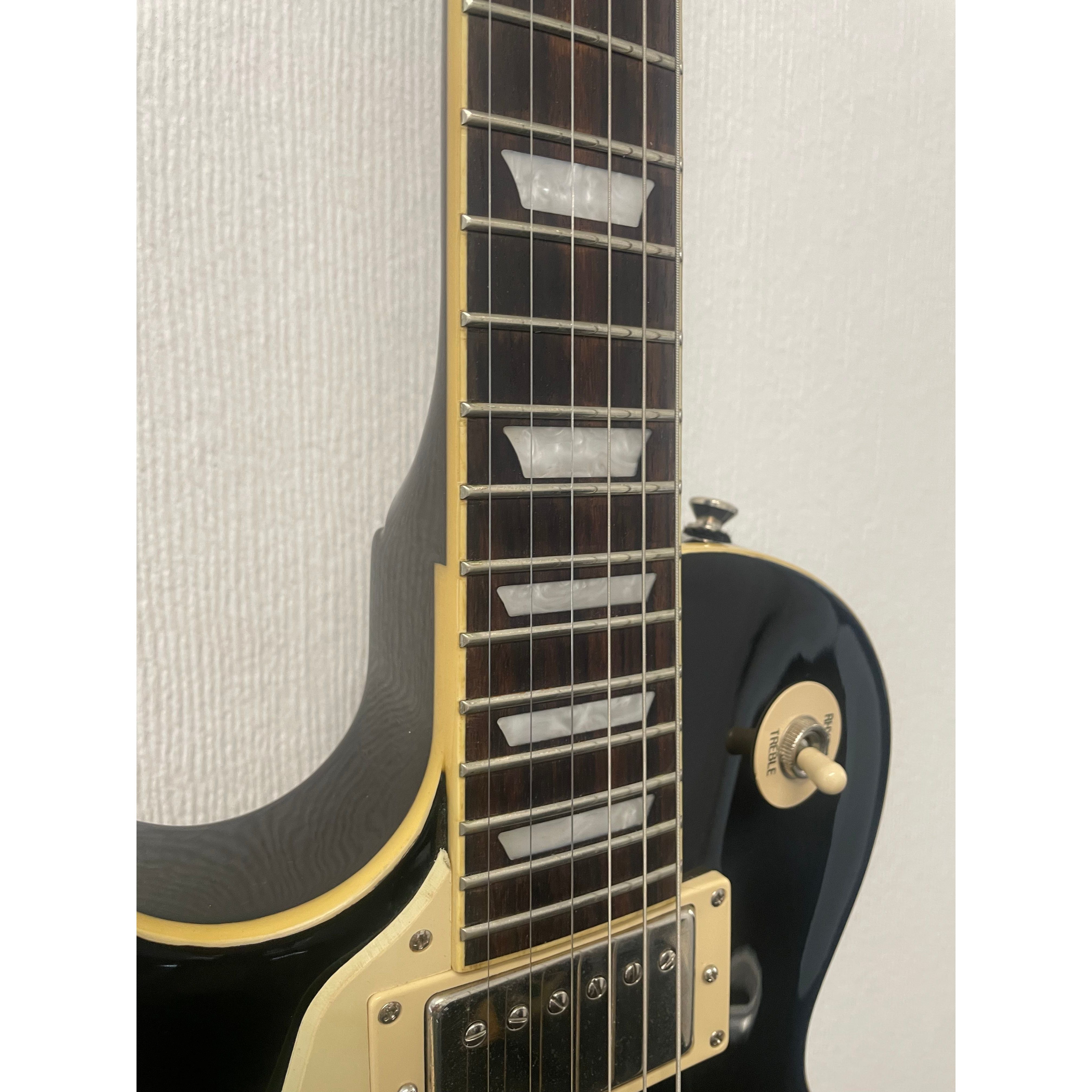 Epiphone Les Paul Standard Left Handed Electric Guitar in Gloss Black Pre-Owned