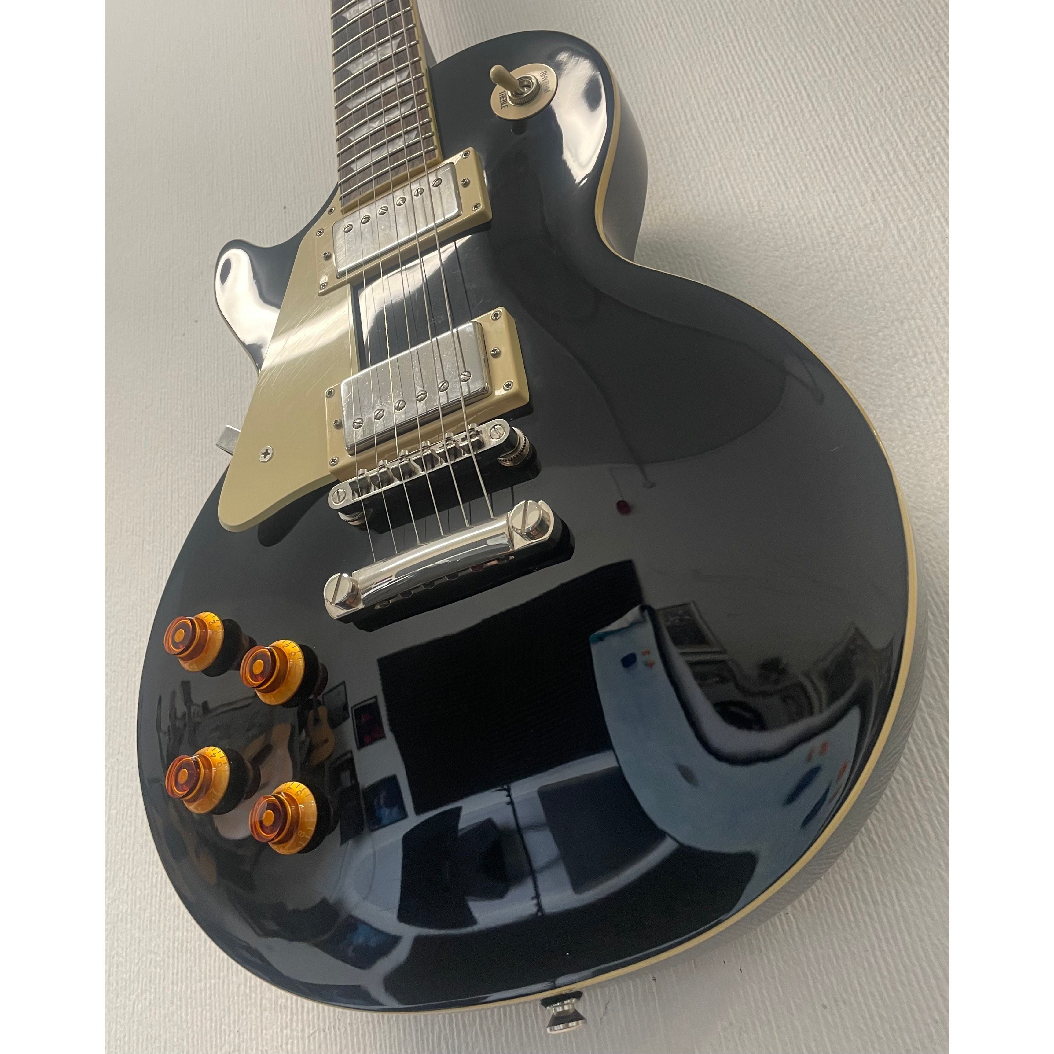 Epiphone Les Paul Standard Left Handed Electric Guitar in Gloss Black Pre-Owned
