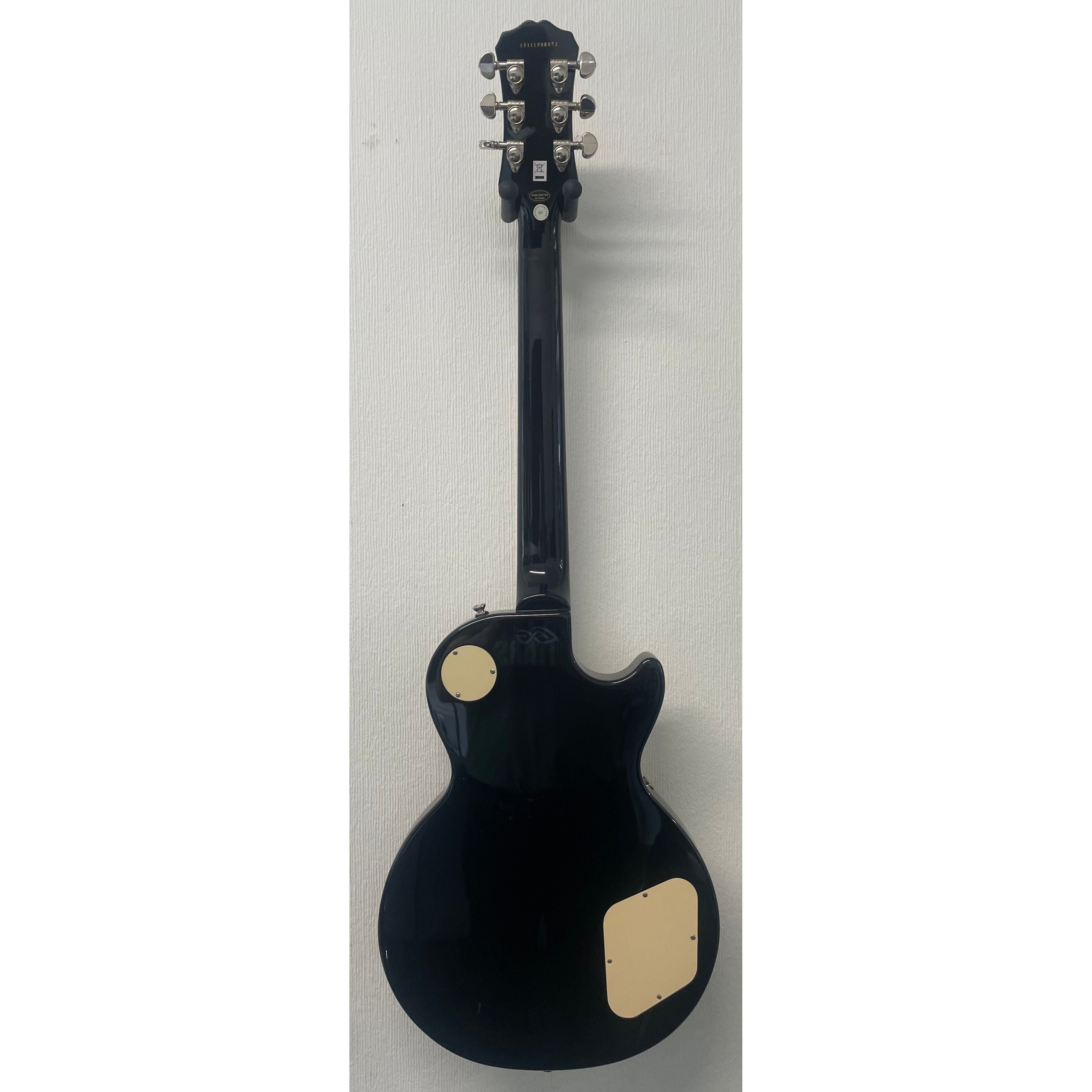 Epiphone Les Paul Standard Left Handed Electric Guitar in Gloss Black Pre-Owned
