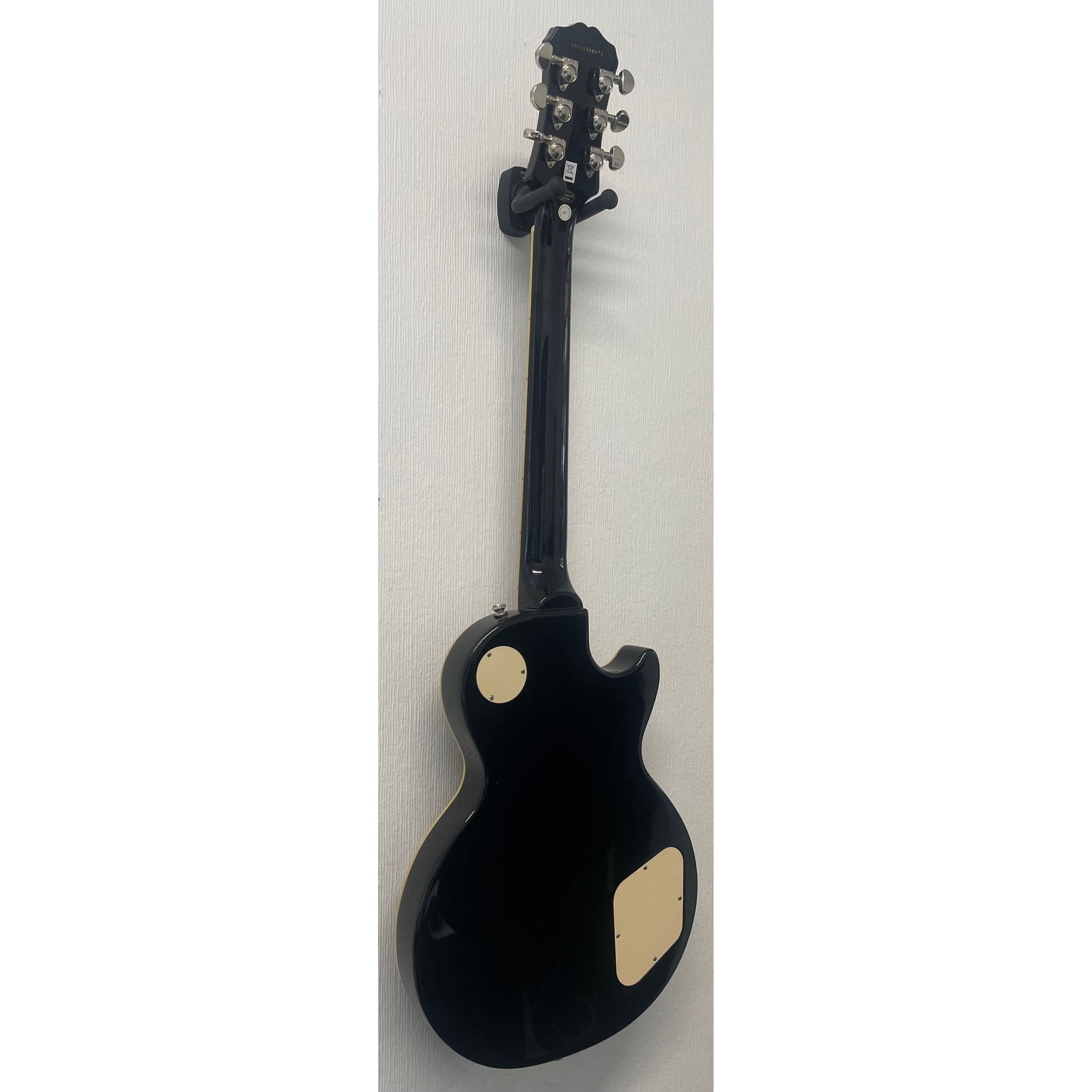 Epiphone Les Paul Standard Left Handed Electric Guitar in Gloss Black Pre-Owned