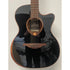LAG Tramontane 118 Electro Acoustic Guitar Auditorium Bevel Cutaway in Black *B STOCK*
