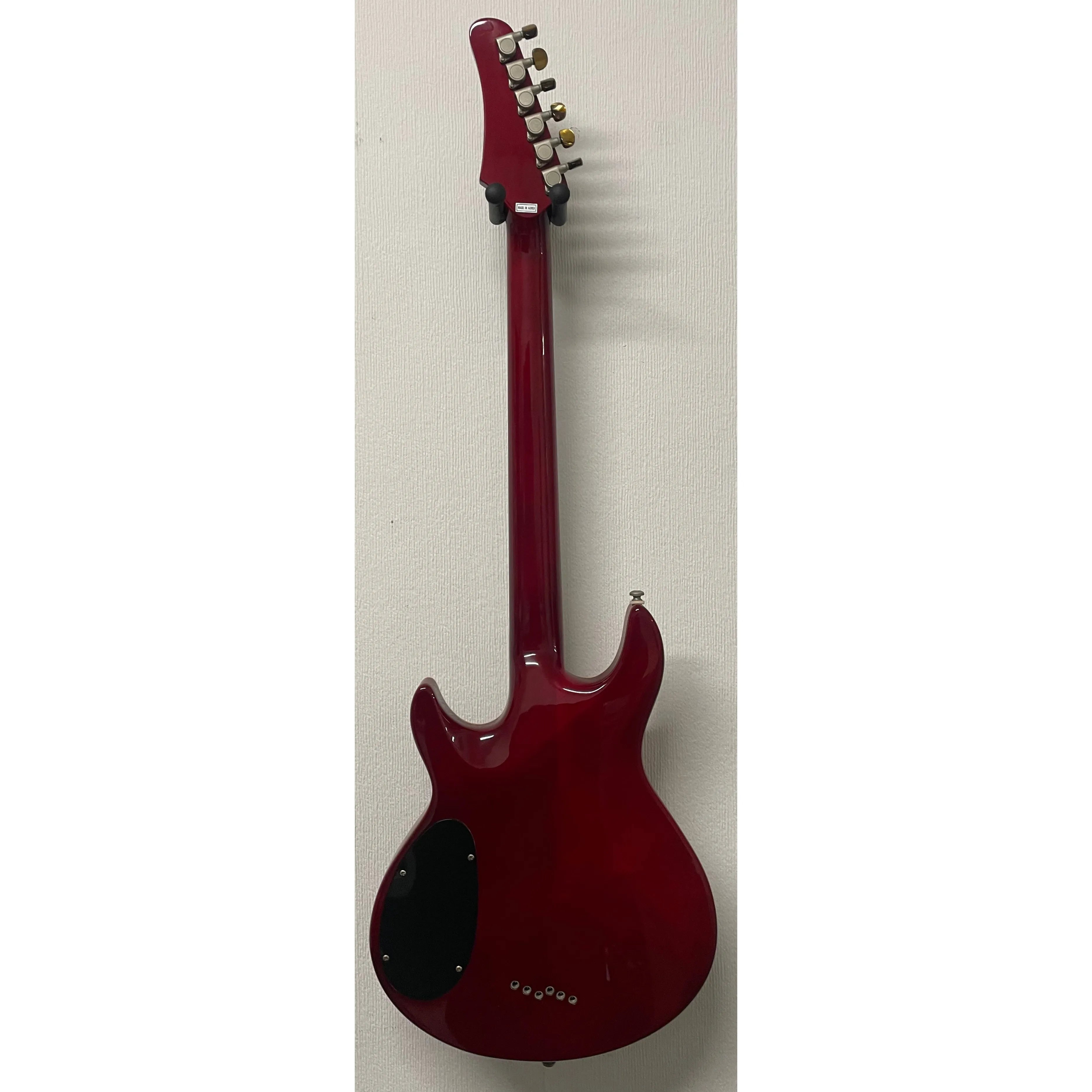 Shine HH Electric Guitar with Flamed Maple Top in Red Pre-Owned