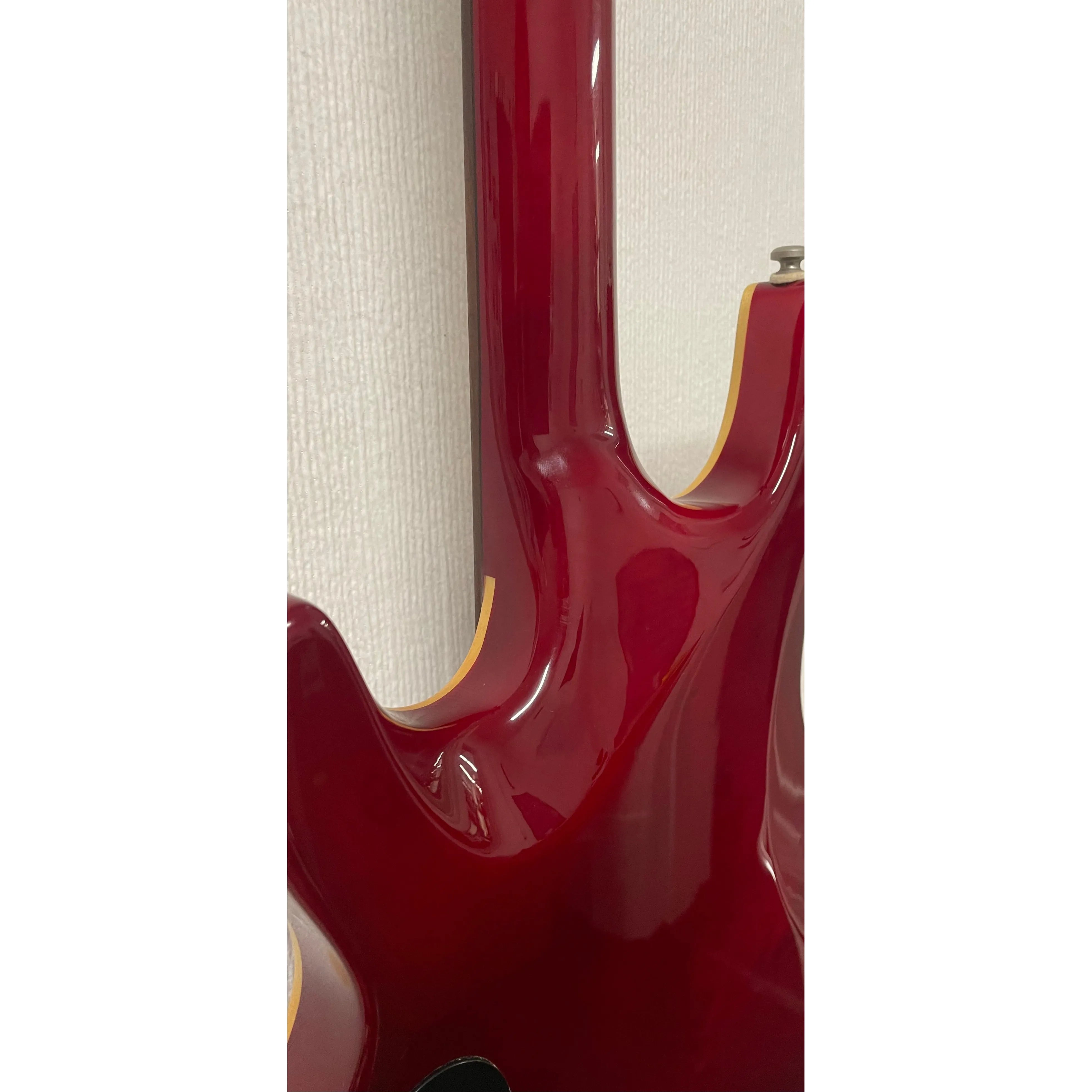 Shine HH Electric Guitar with Flamed Maple Top in Red Pre-Owned