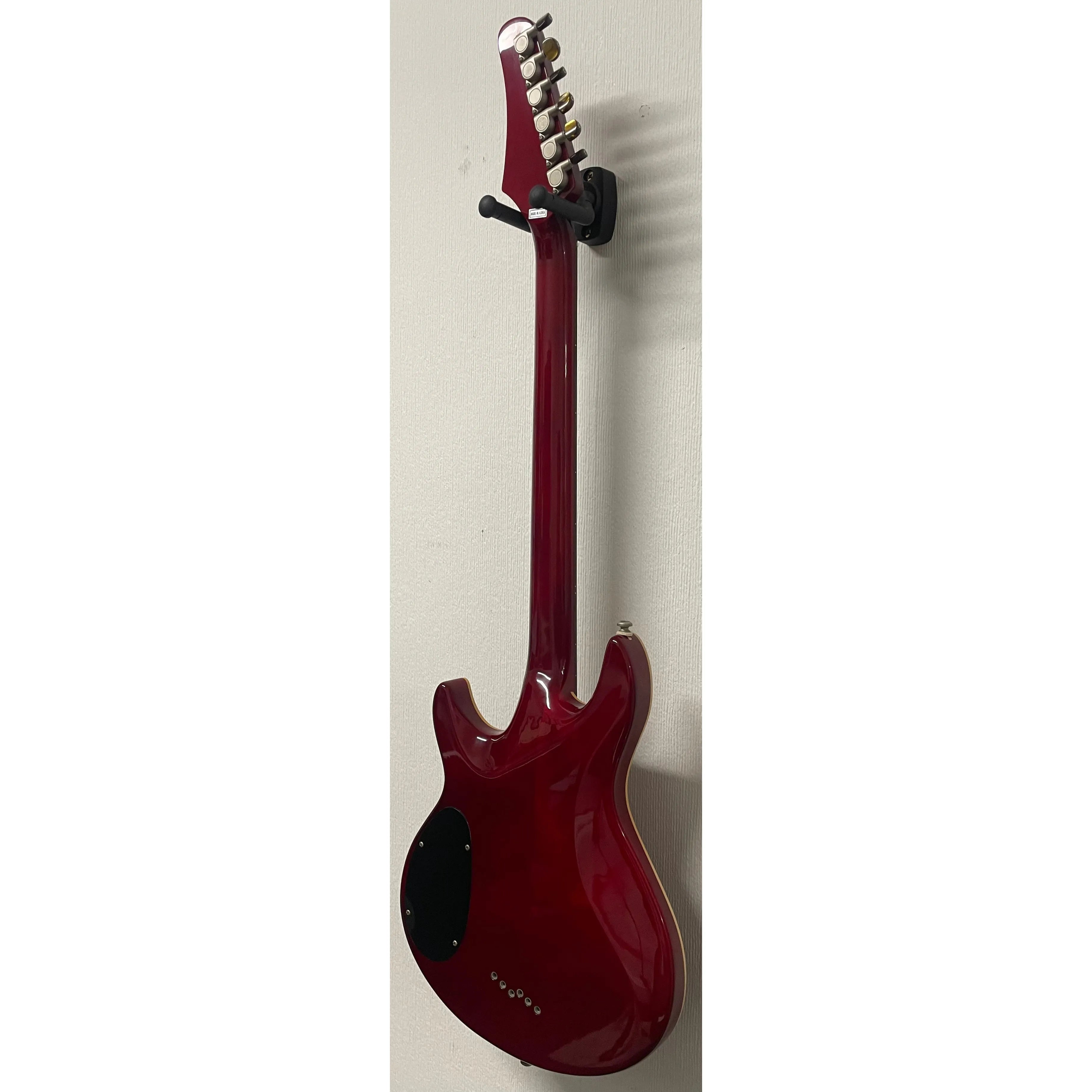 Shine HH Electric Guitar with Flamed Maple Top in Red Pre-Owned