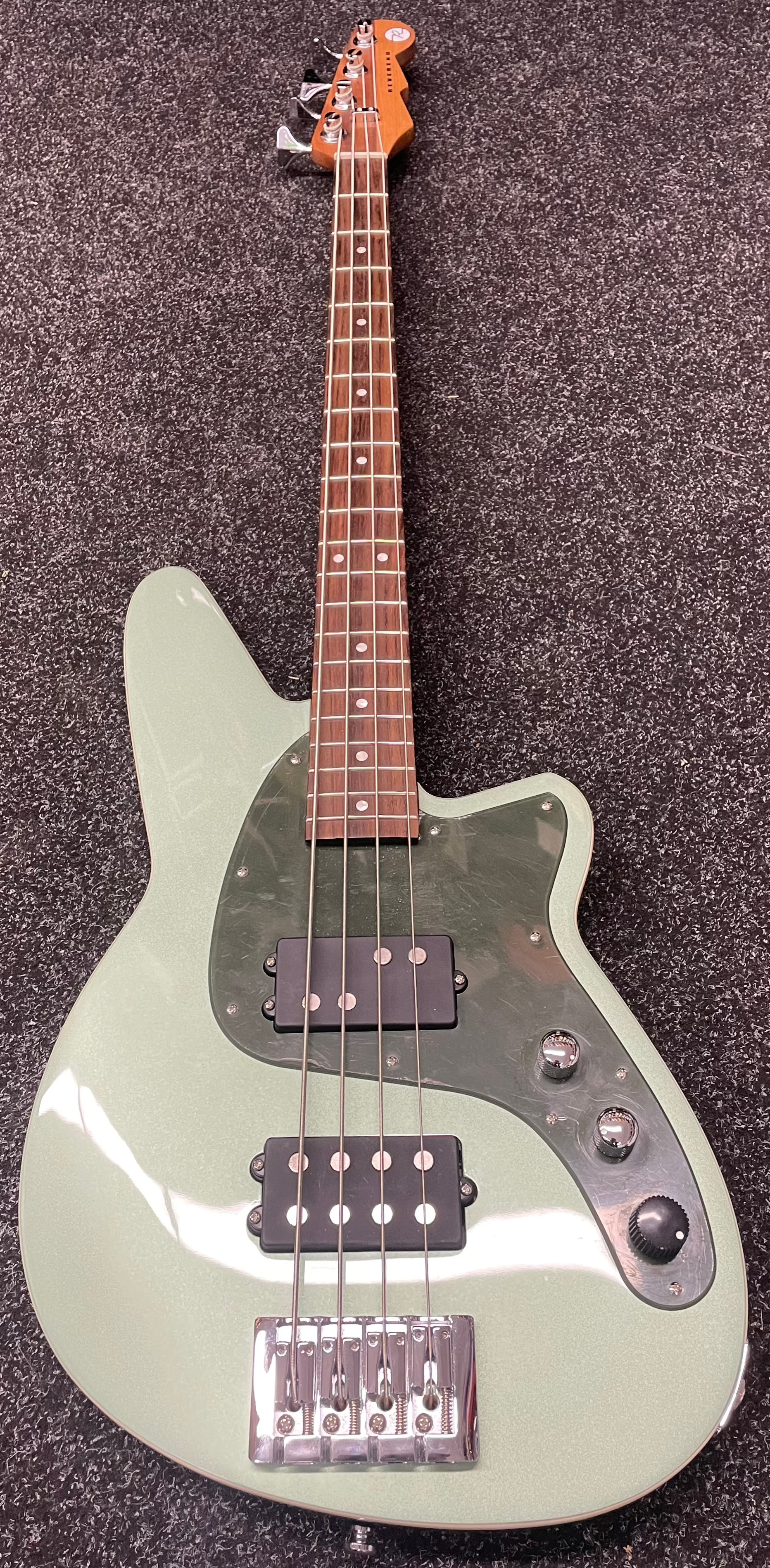 Reverend Mercalli 4 Bass Metallic Alpine Pre-Owned