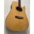 Vantage VS40 CEM Electro Acoustic Guitar in Natural Gloss with Epiphone Hardcase Pre-Owned