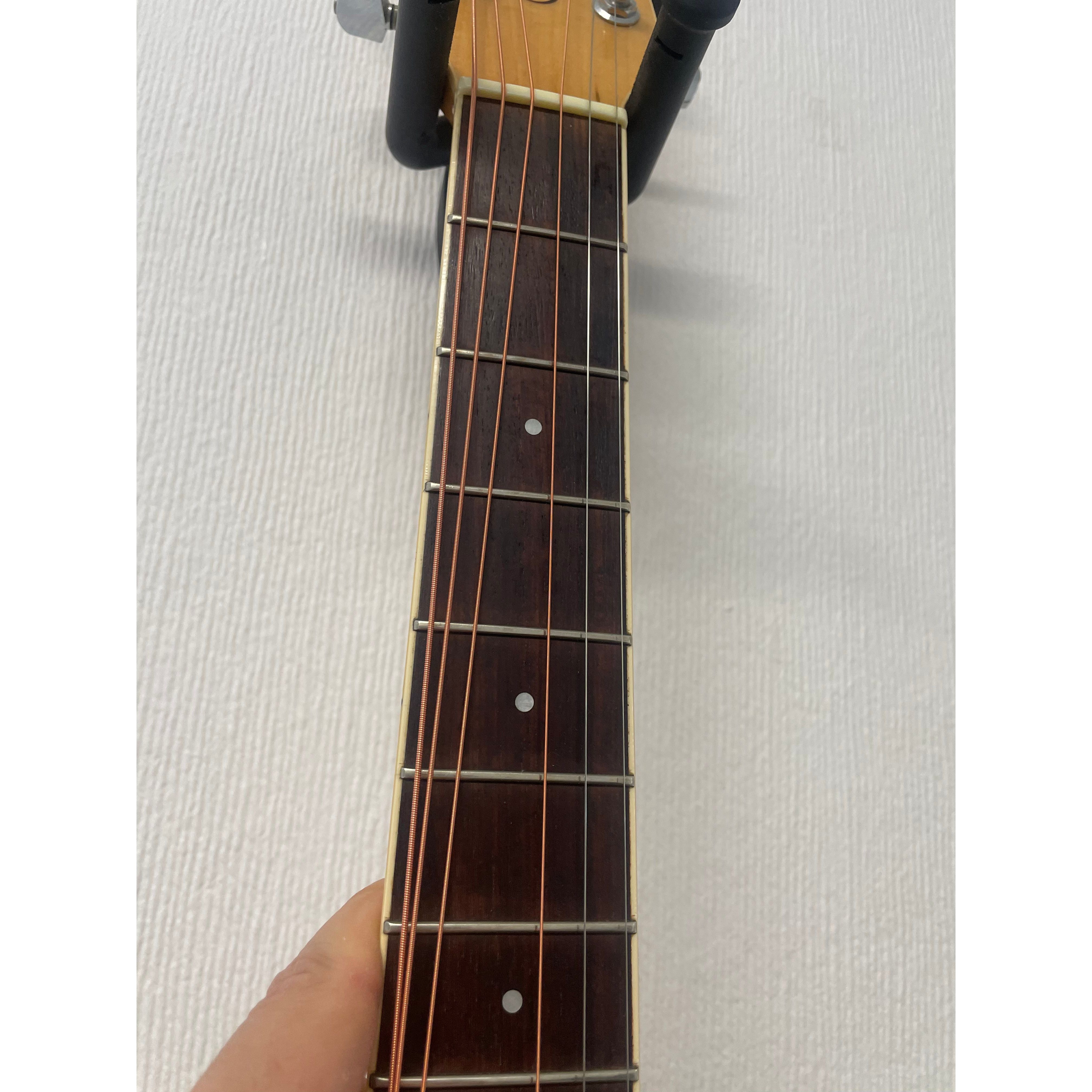 Vantage VS40 CEM Electro Acoustic Guitar in Natural Gloss with Epiphone Hardcase Pre-Owned