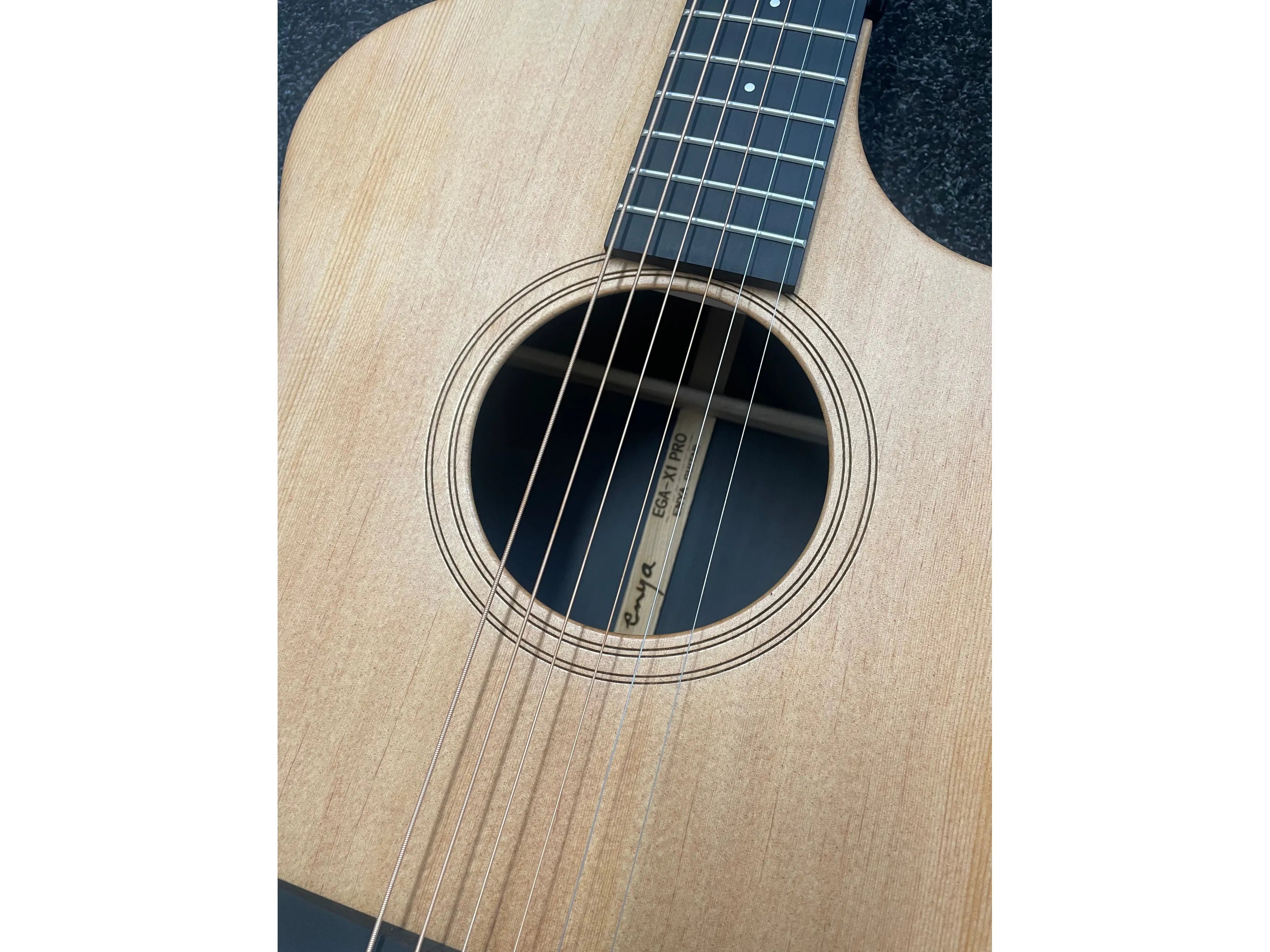 Enya EGA-X1 Pro/EQ Electro-Acoustic Guitar - Natural