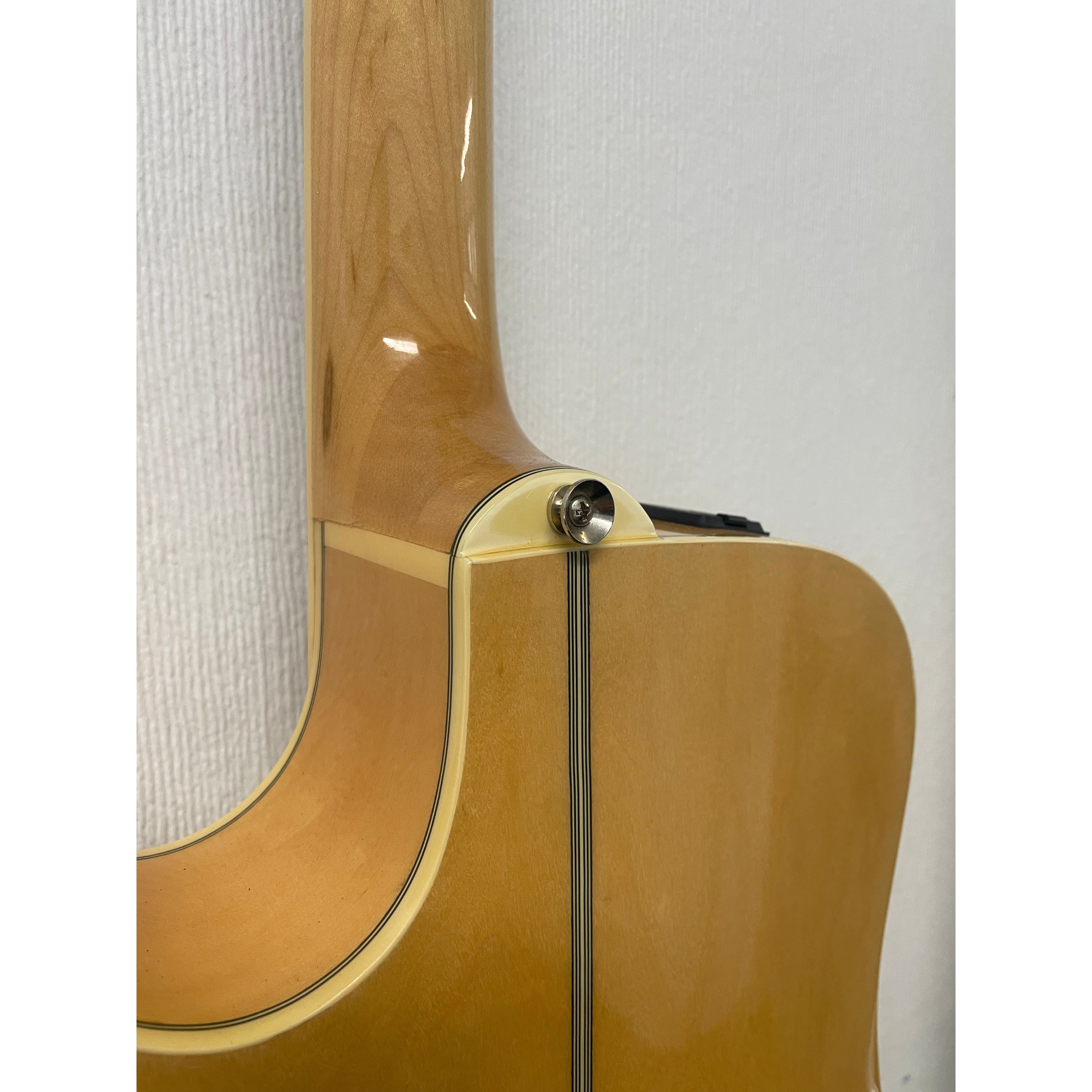 Vantage VS40 CEM Electro Acoustic Guitar in Natural Gloss with Epiphone Hardcase Pre-Owned