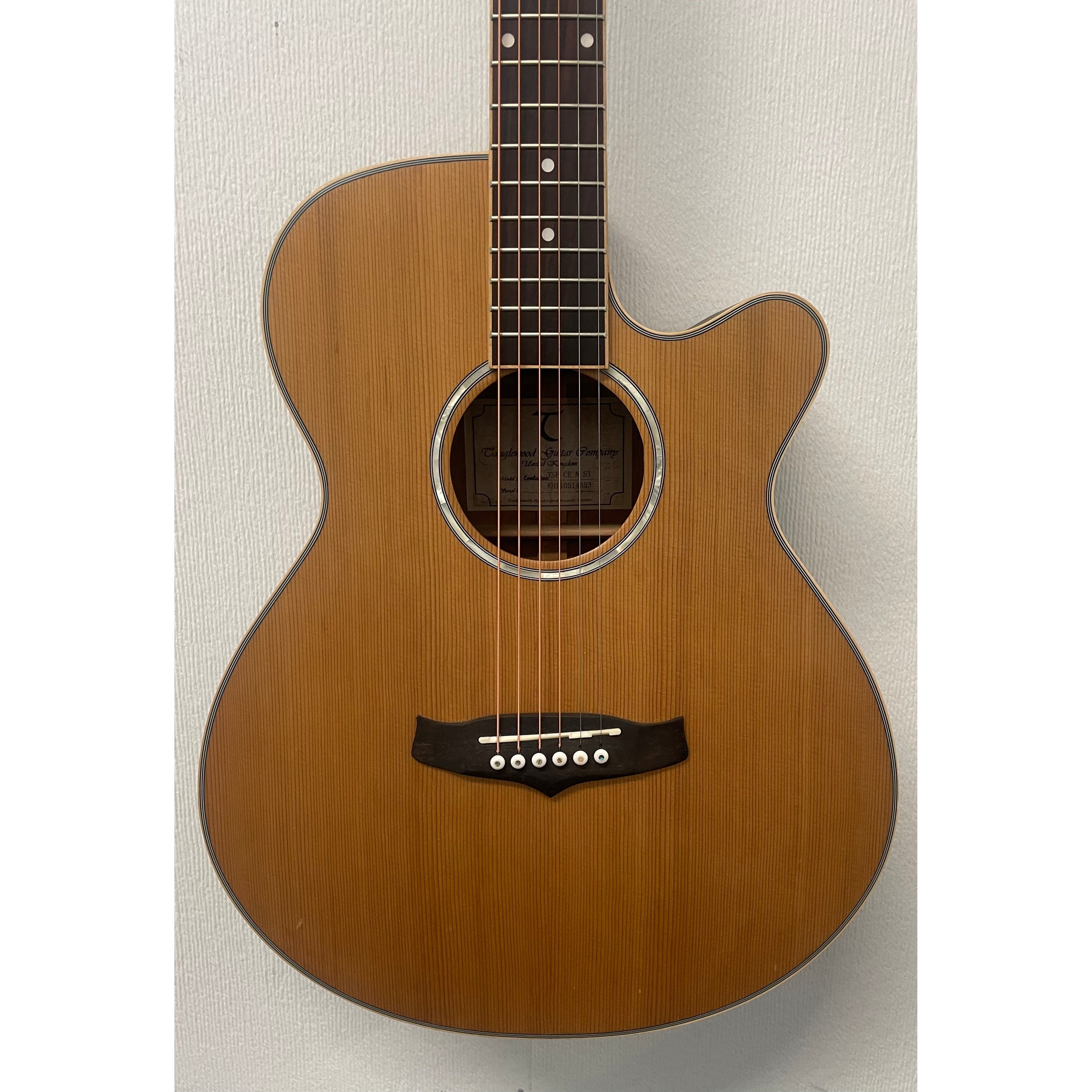 Tanglewood Super Folk TSF CE N Evolution IV Electro Acoustic Guitar Pre-Owned