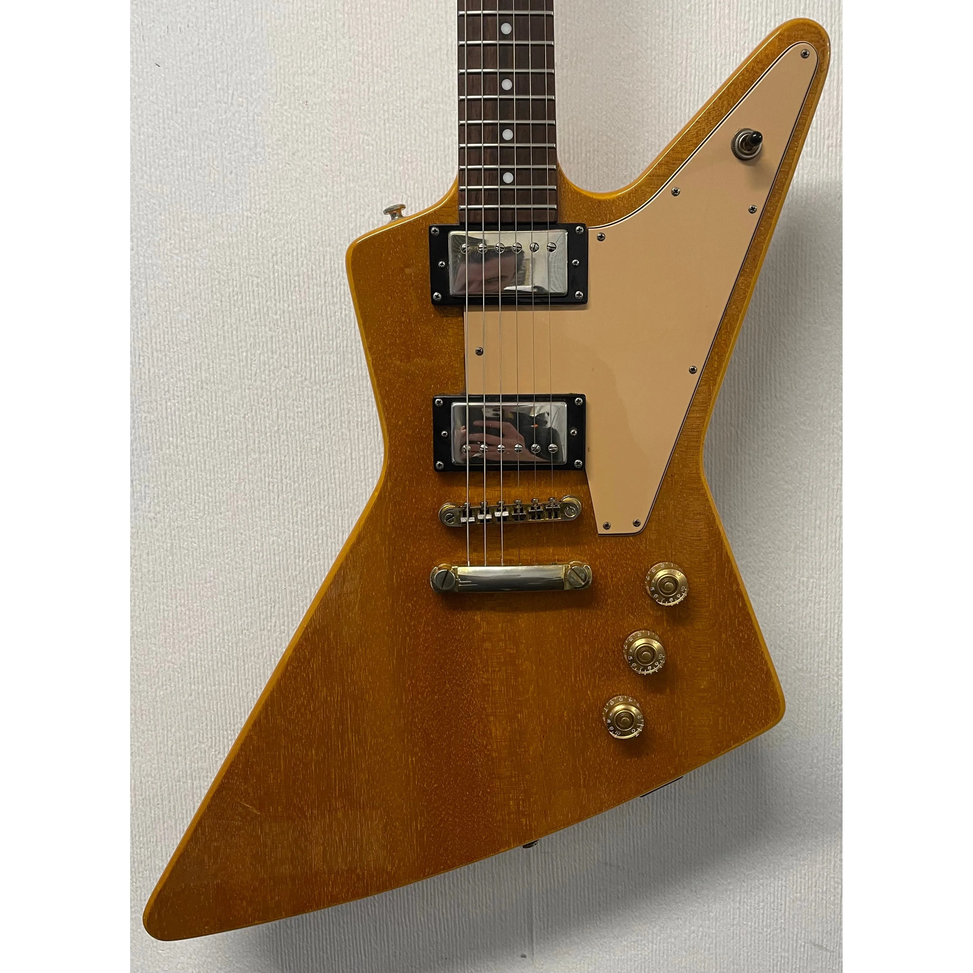 Epiphone 58 Korina Explorer in Natural, Korean, 2010 Pre-Owned