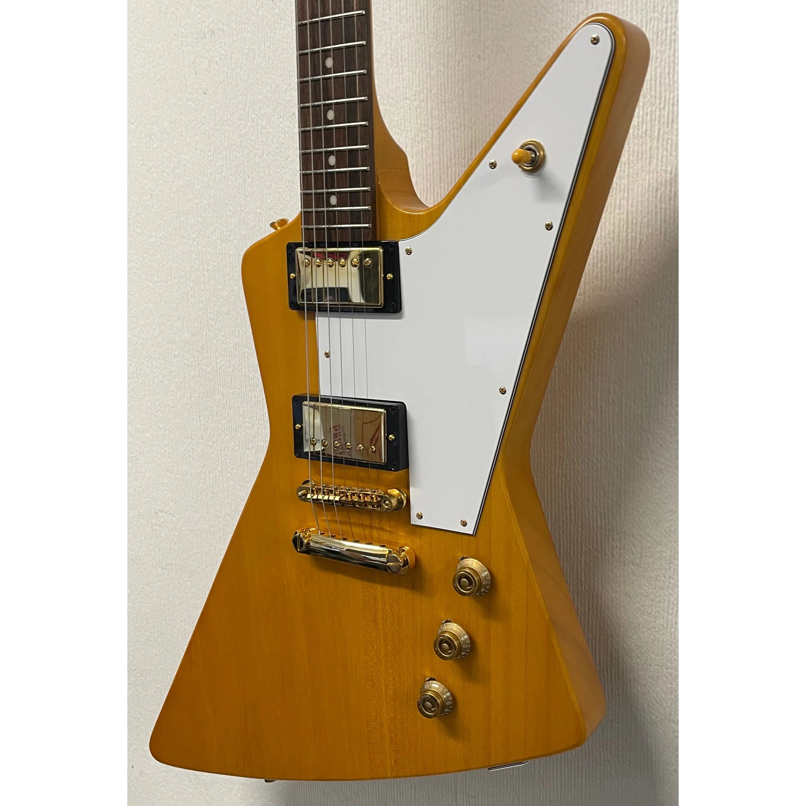 Epiphone 58 Korina Explorer in Natural with Original Hardcase, 2023, Pre-Owned