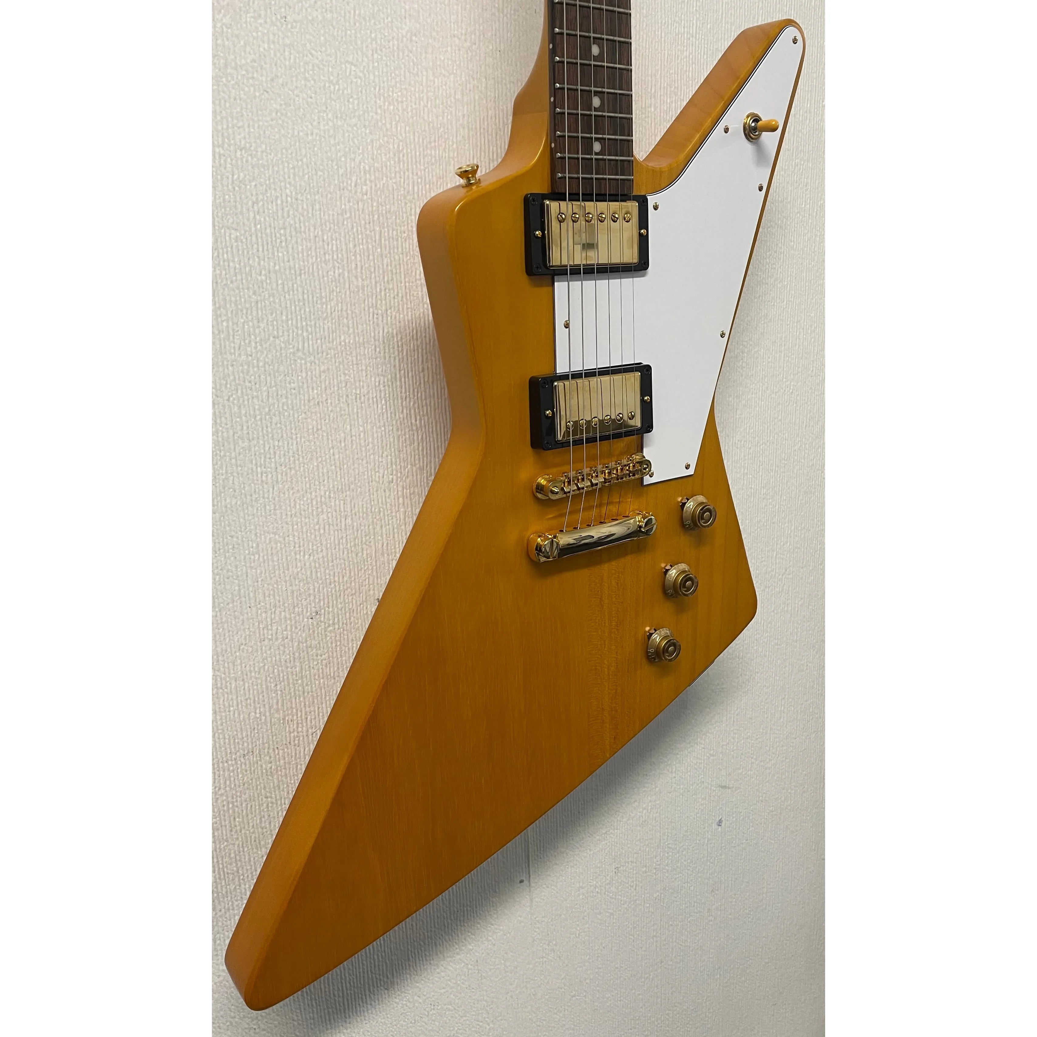 Epiphone 58 Korina Explorer in Natural with Original Hardcase, 2023, Pre-Owned