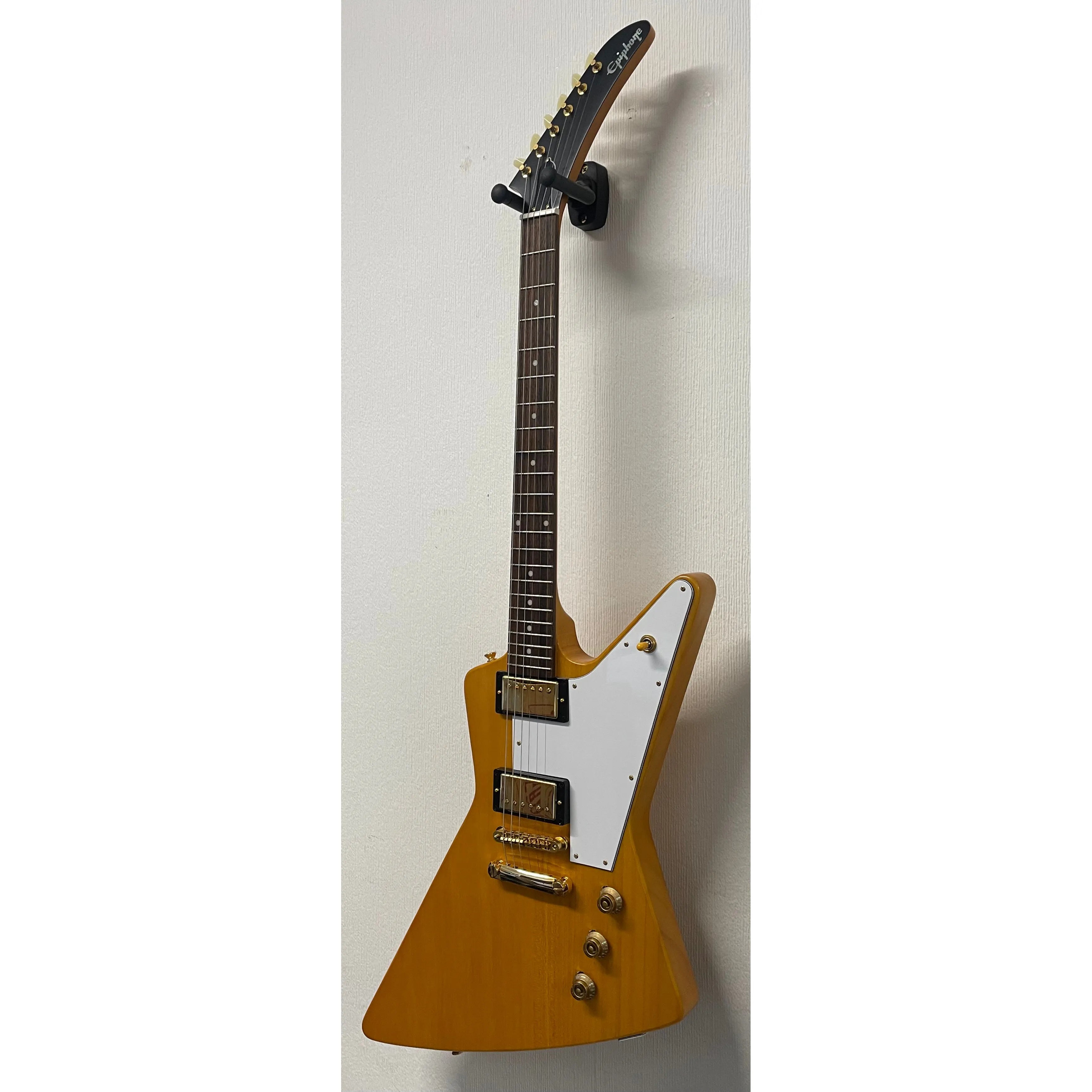 Epiphone 58 Korina Explorer in Natural with Original Hardcase, 2023, Pre-Owned