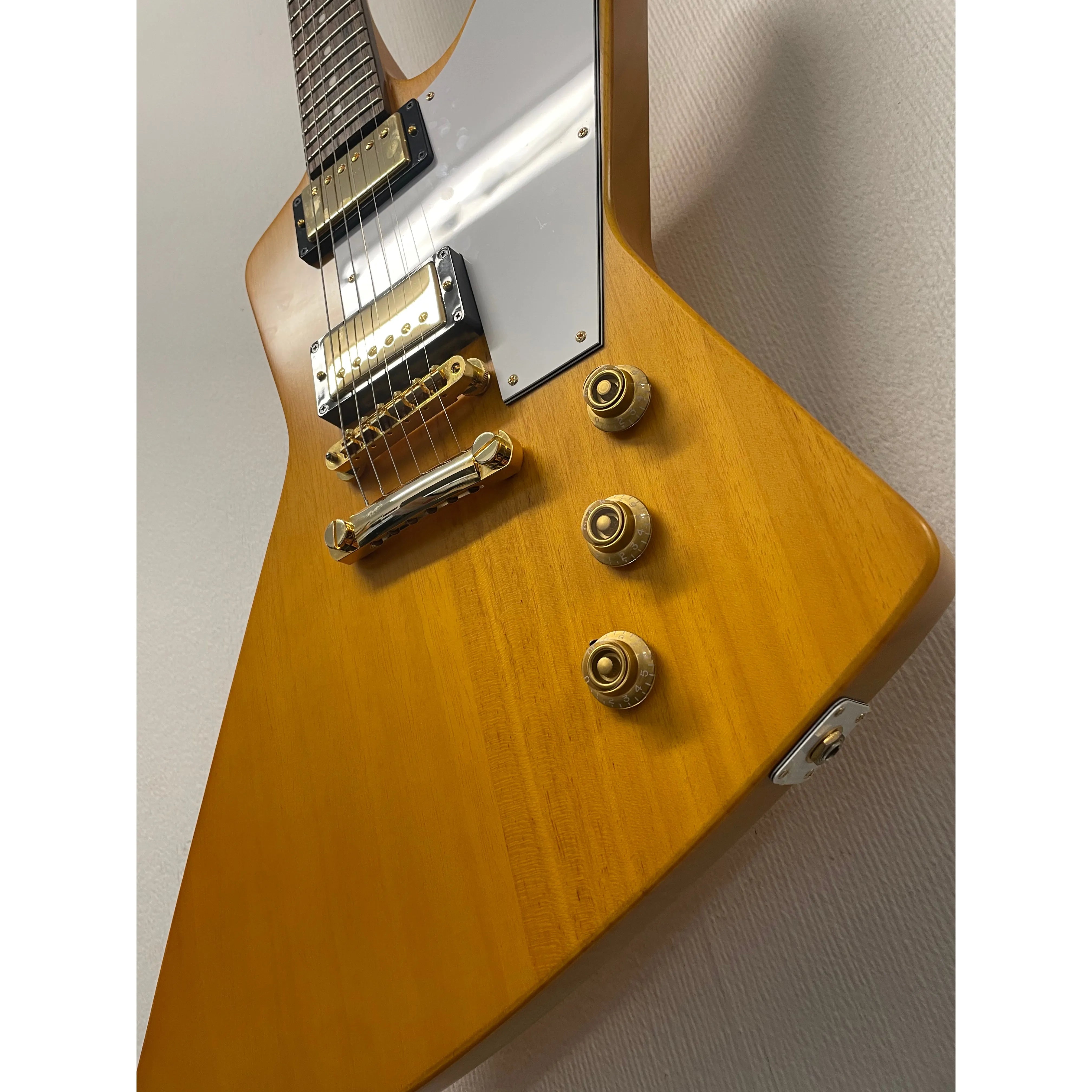 Epiphone 58 Korina Explorer in Natural with Original Hardcase, 2023, Pre-Owned