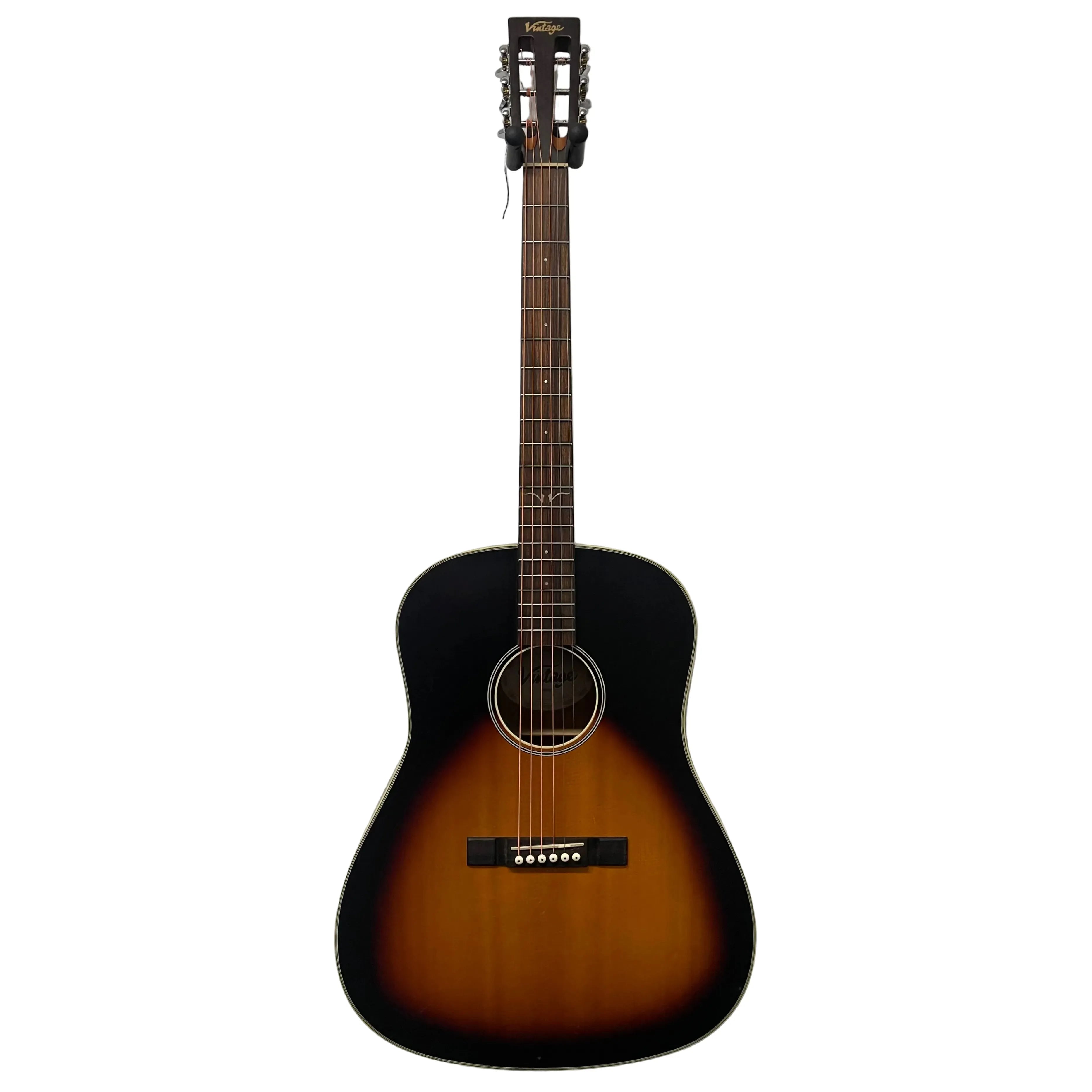 Vintage VE660VB Dreadnought Electro-Acoustic Guitar in Sunburst Pre-Owned