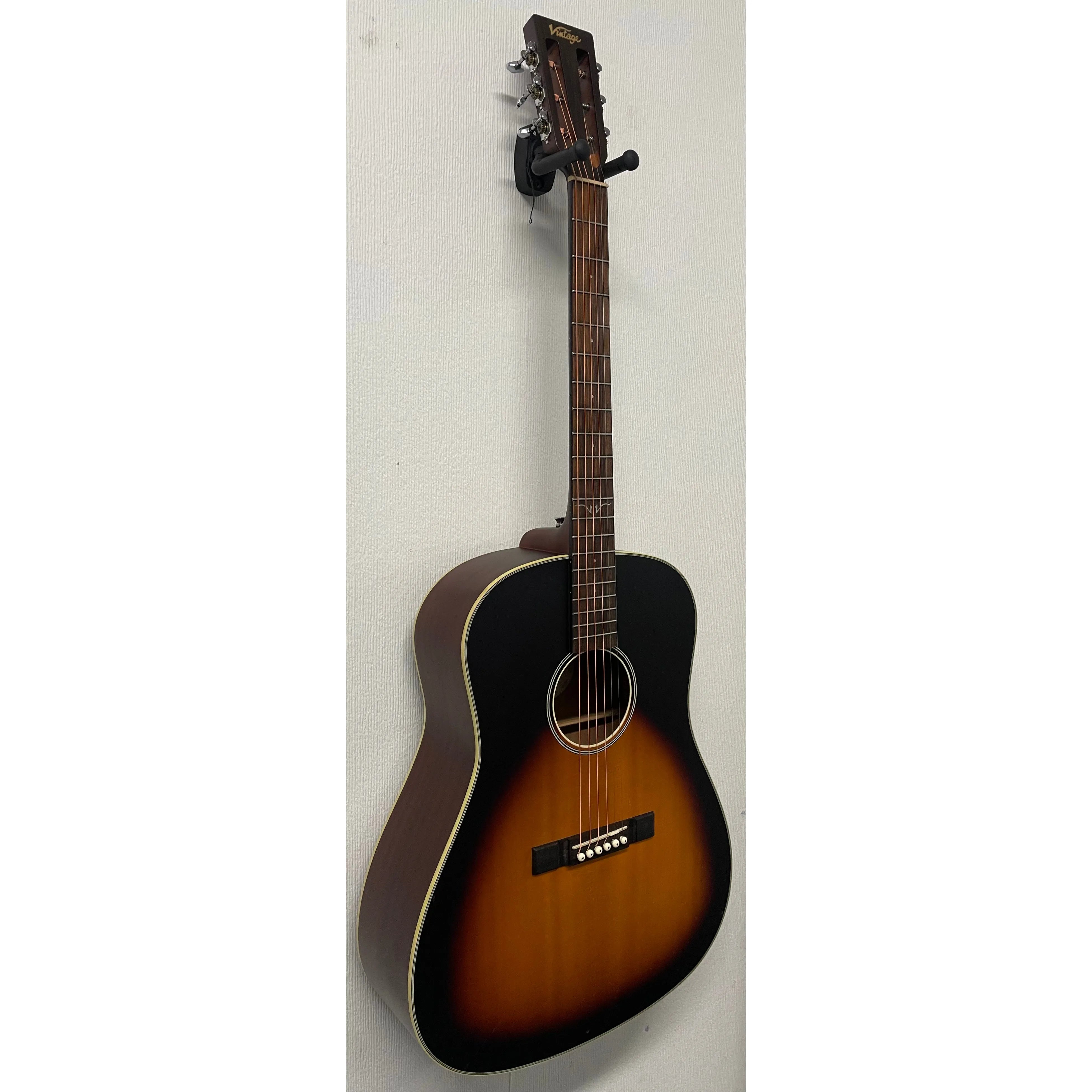 Vintage VE660VB Dreadnought Electro-Acoustic Guitar in Sunburst Pre-Owned