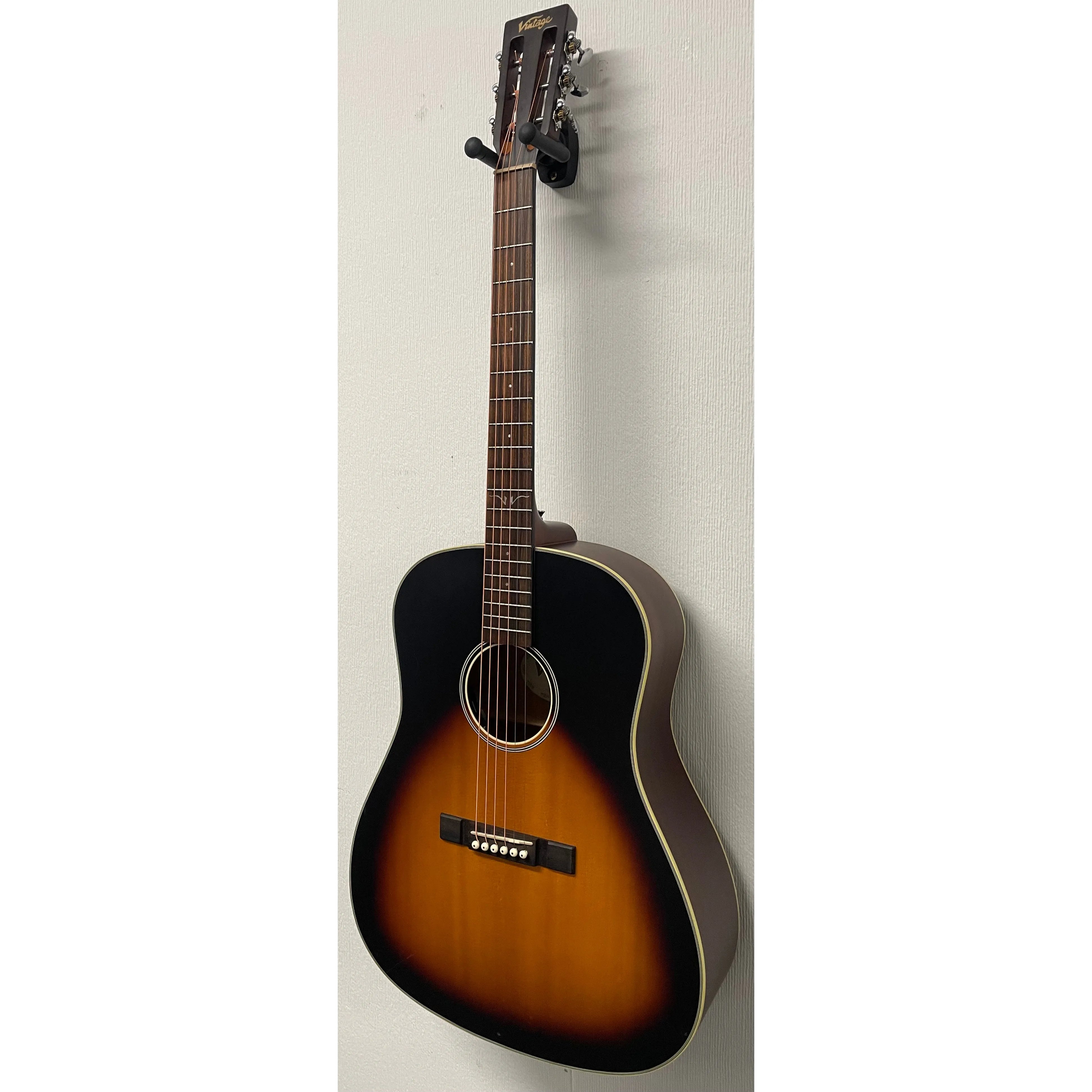 Vintage VE660VB Dreadnought Electro-Acoustic Guitar in Sunburst Pre-Owned
