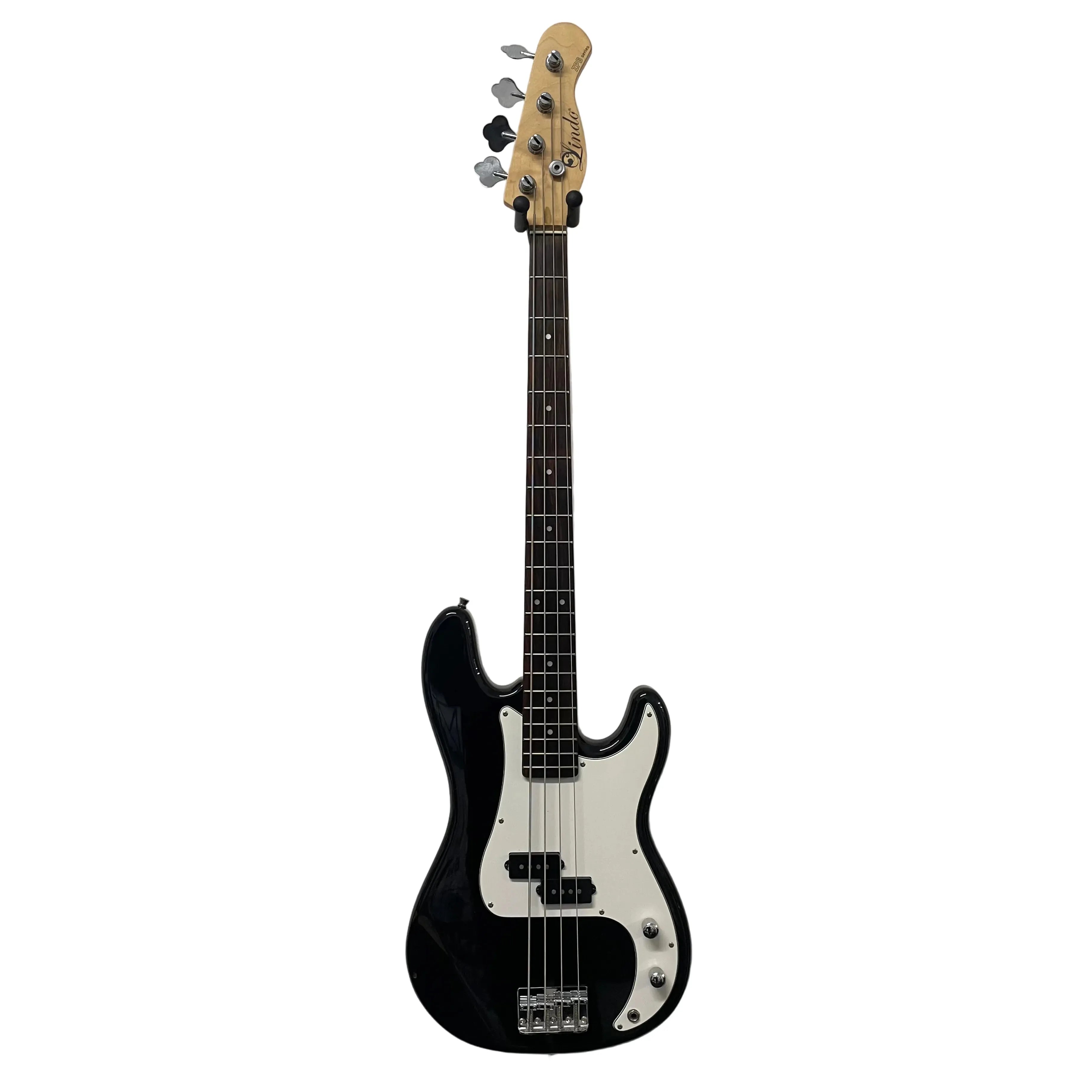 Lindo Precision Style Bass Guitar in Black Pre-Owned