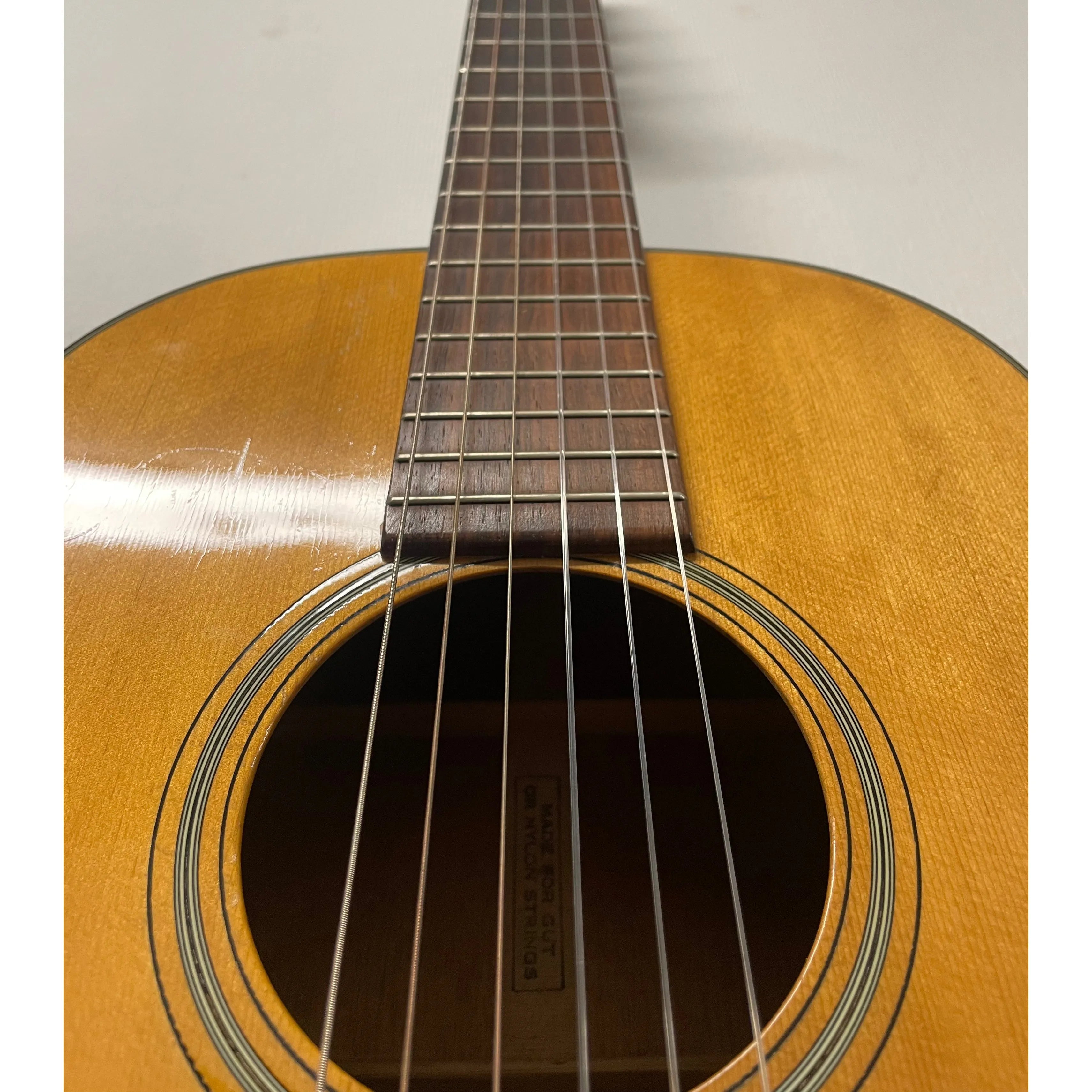 Martin 00-18C Classical Guitar with Electronics and Hardcase, 1962, Pre-Owned