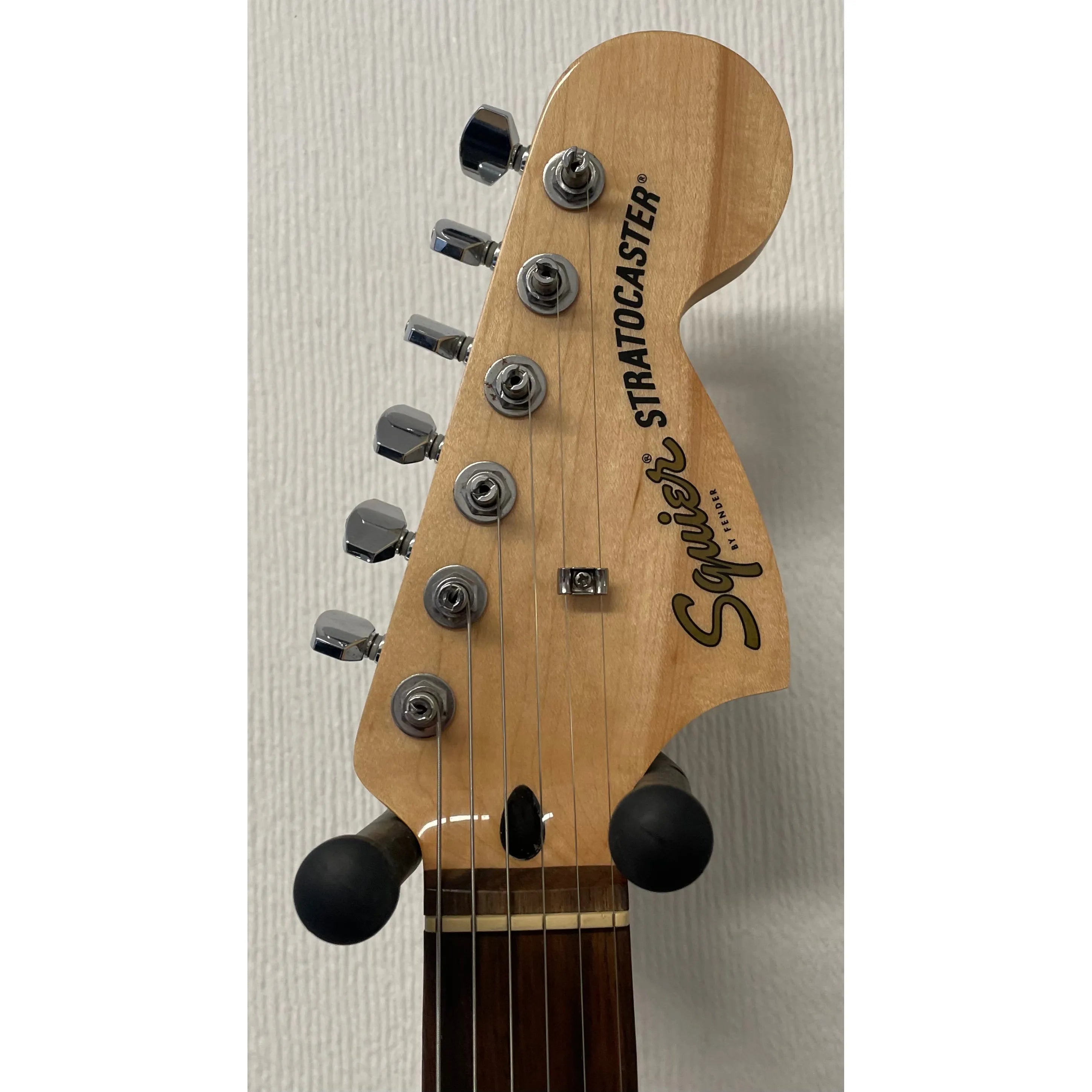 Squier Standard Series Stratocaster SSS Electric Guitar in Amber Burst Pre-Owned