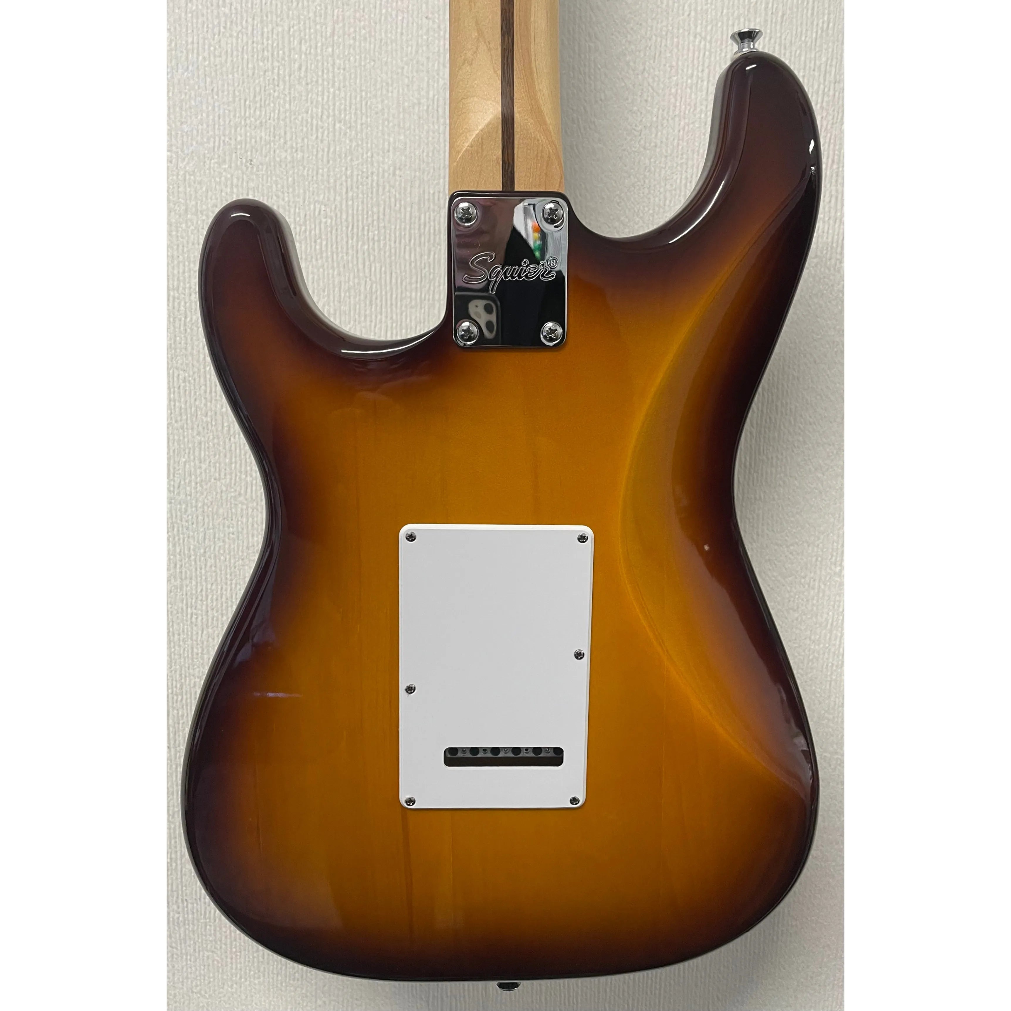 Squier Standard Series Stratocaster SSS Electric Guitar in Amber Burst Pre-Owned