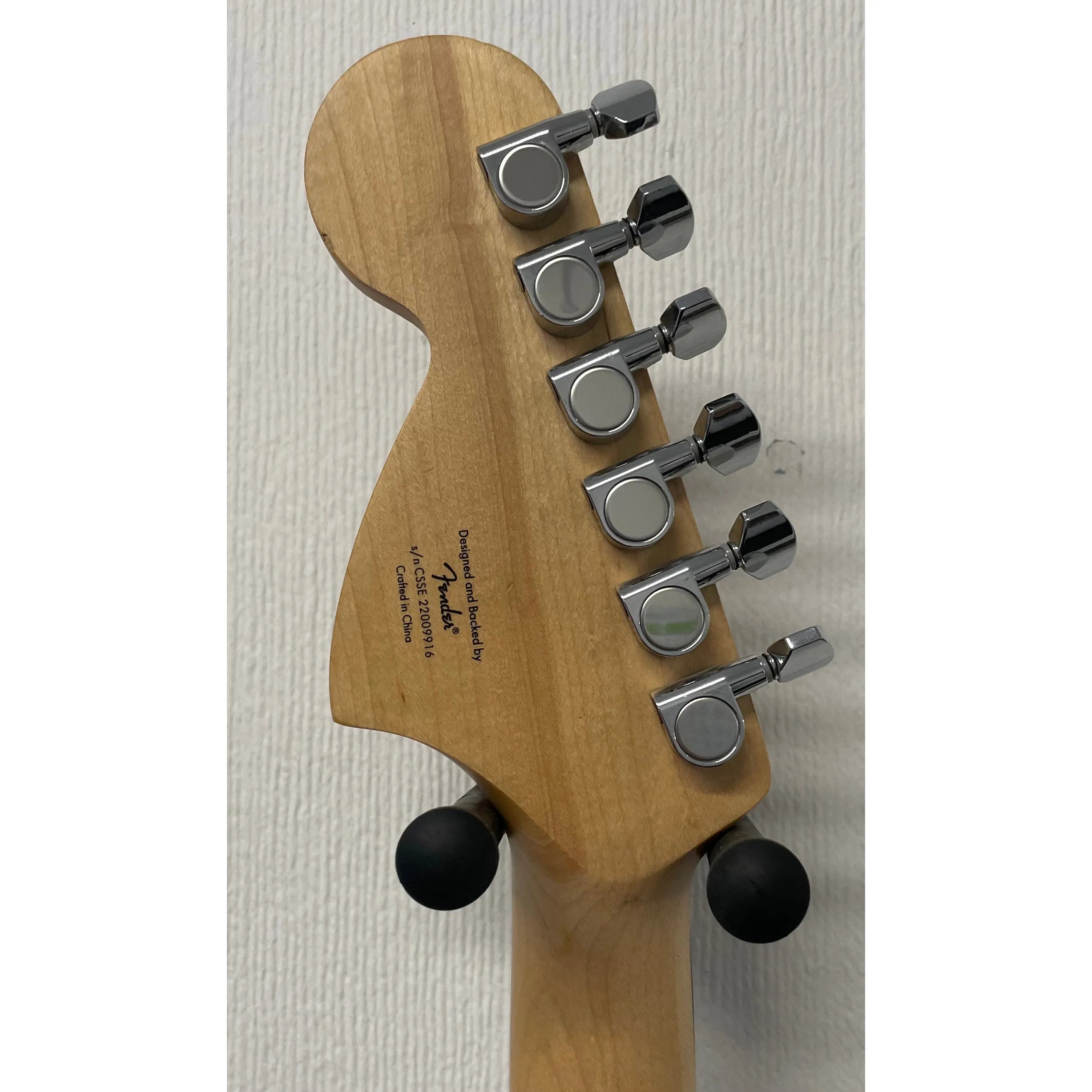 Squier Standard Series Stratocaster SSS Electric Guitar in Amber Burst Pre-Owned