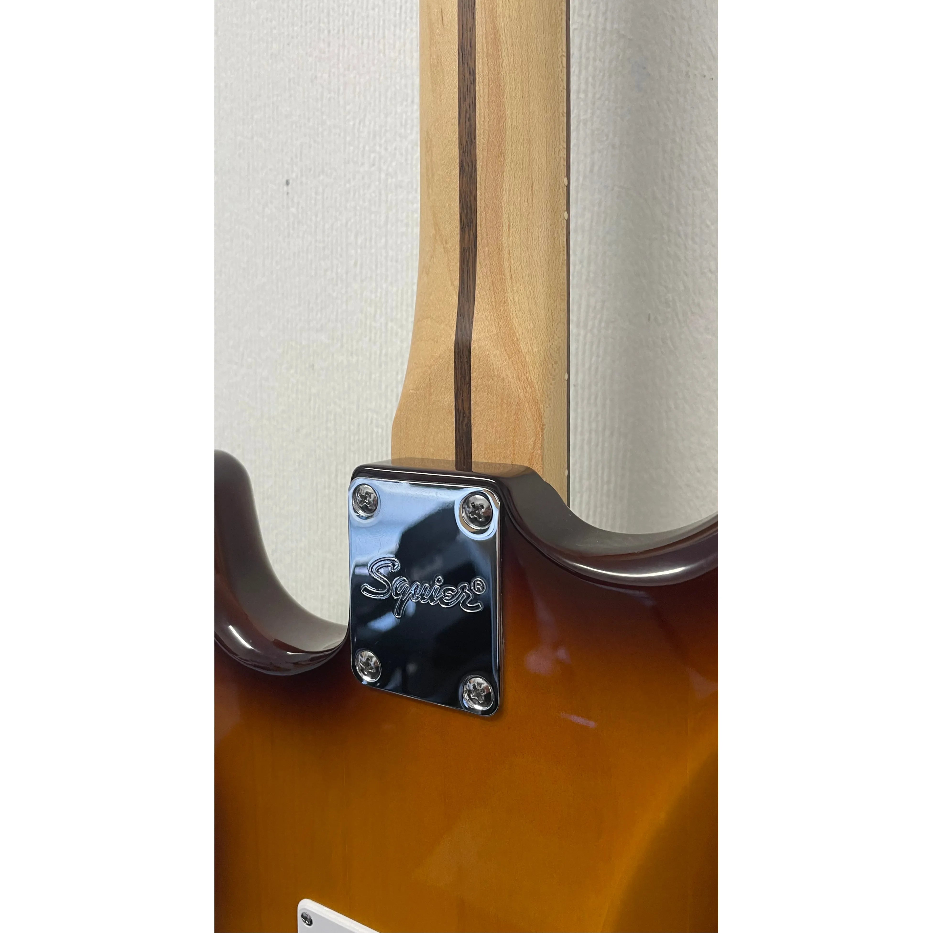 Squier Standard Series Stratocaster SSS Electric Guitar in Amber Burst Pre-Owned