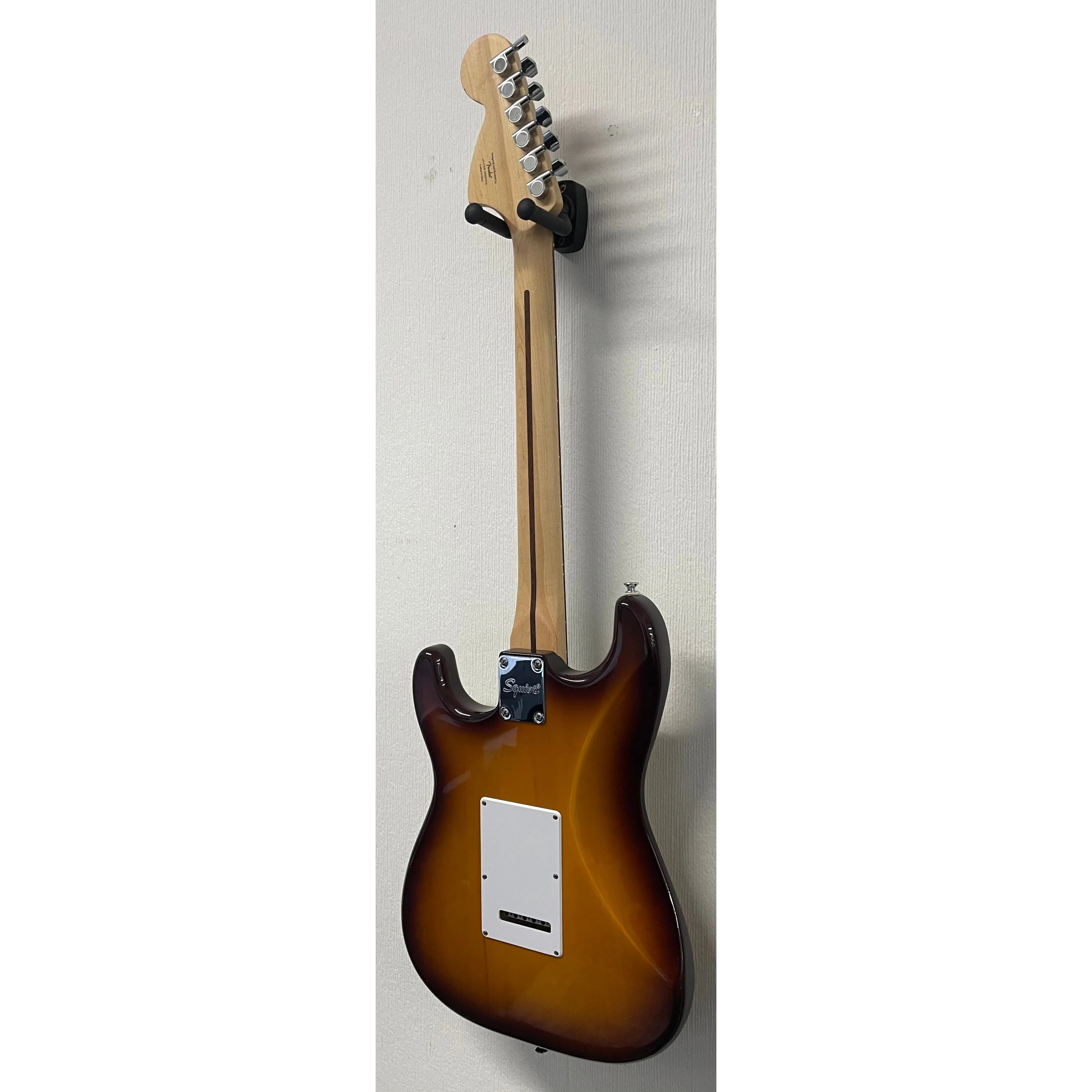 Squier Standard Series Stratocaster SSS Electric Guitar in Amber Burst Pre-Owned