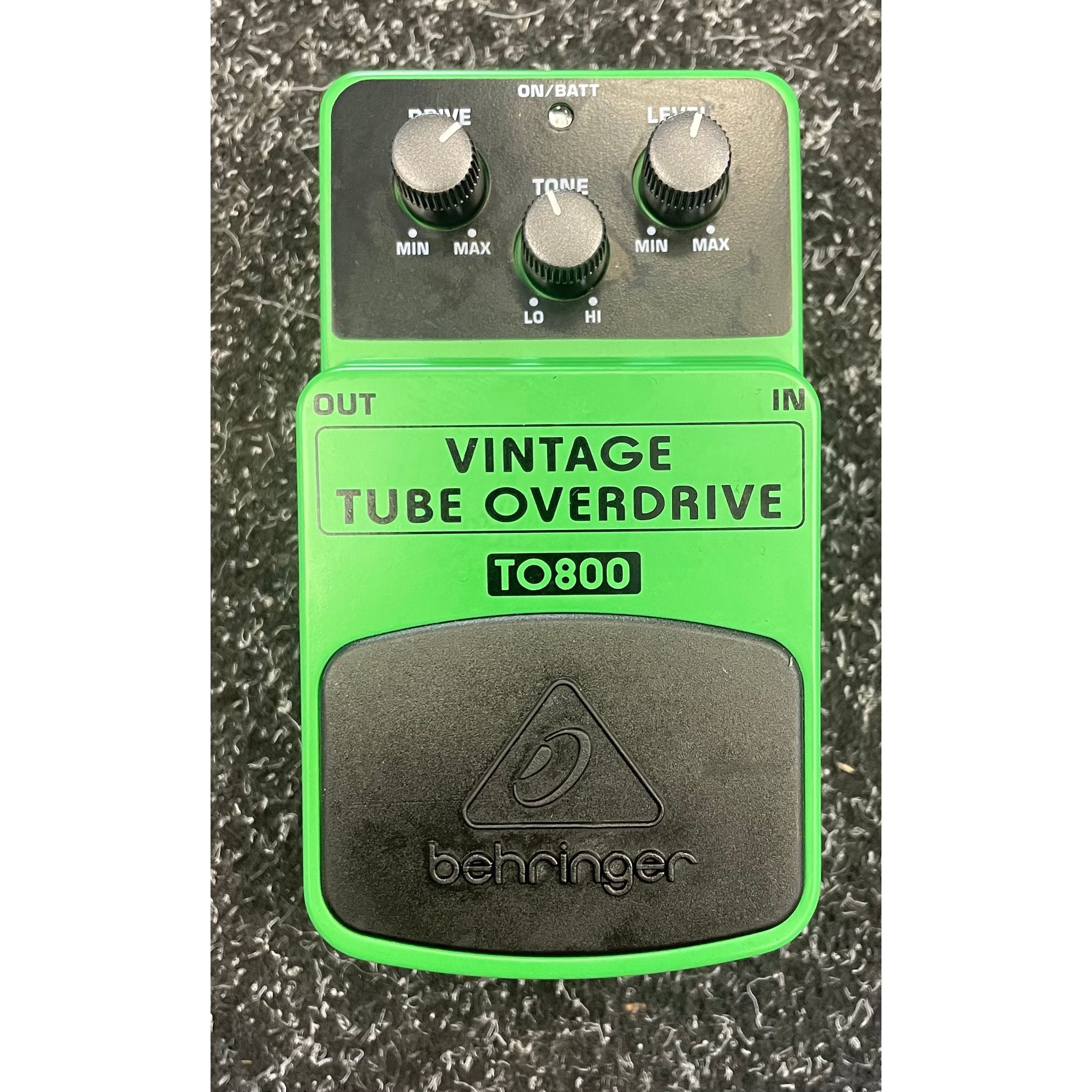 Behringer TO800 Vintage Tube Overdrive Effects Pedal Pre-Owned