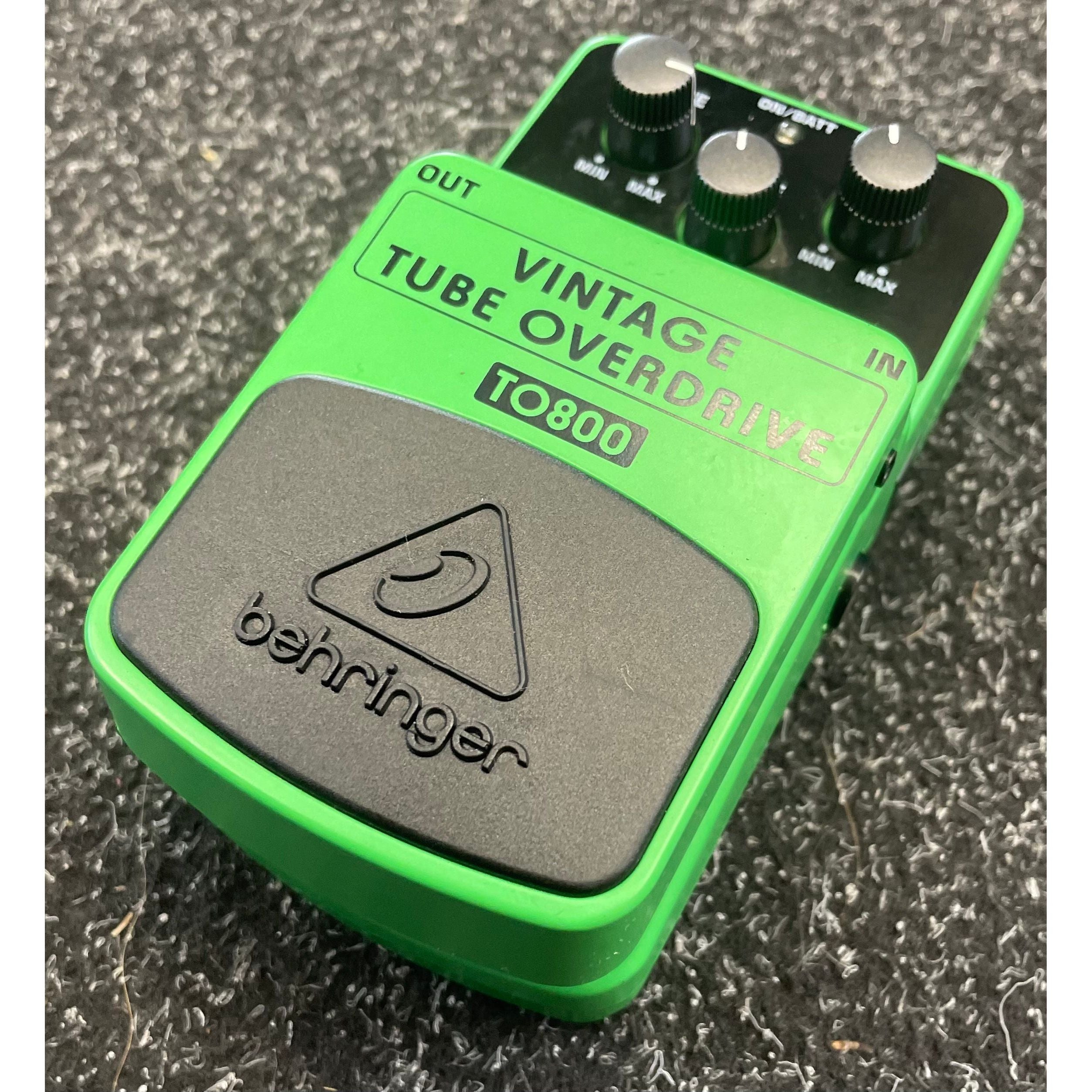 Behringer TO800 Vintage Tube Overdrive Effects Pedal Pre-Owned