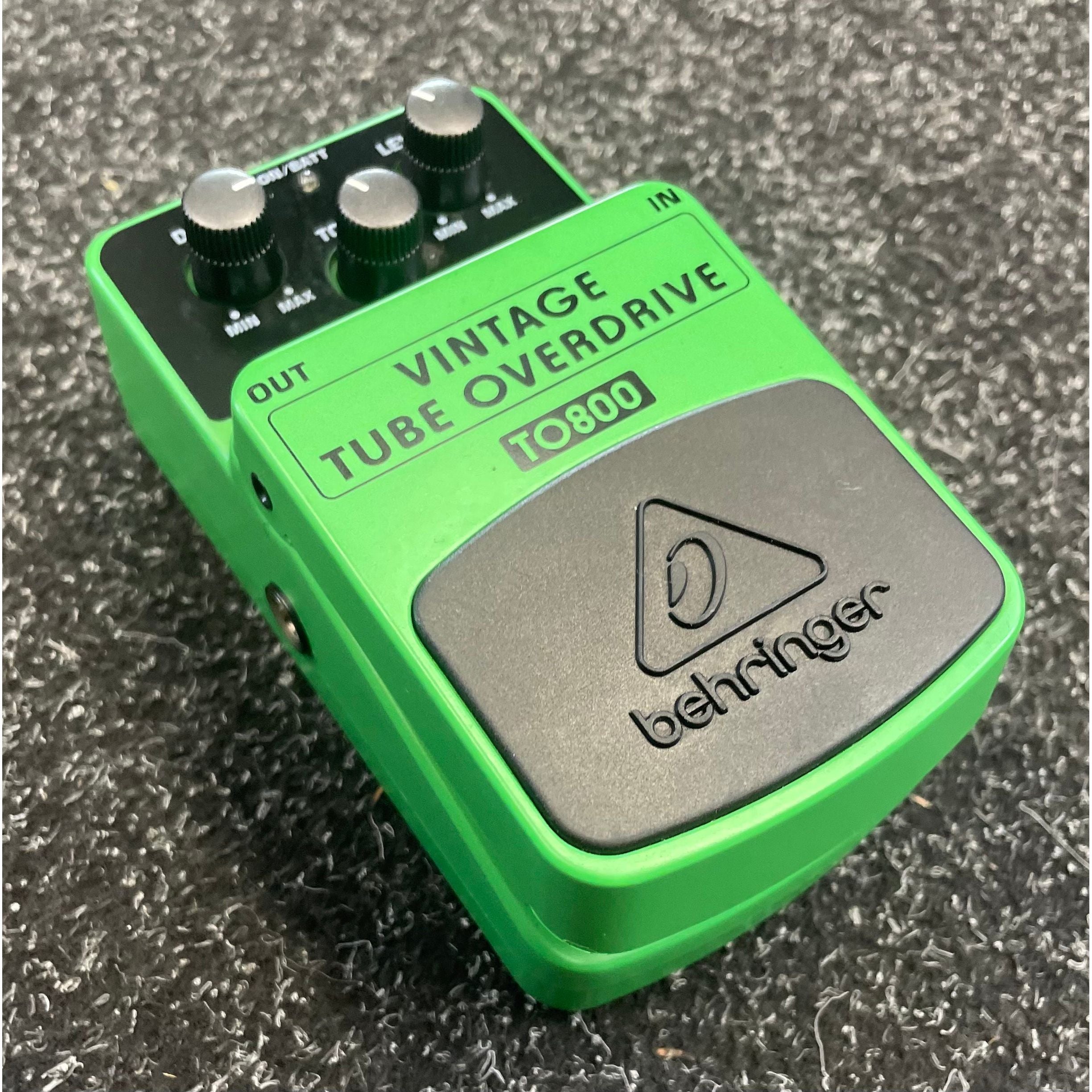 Behringer TO800 Vintage Tube Overdrive Effects Pedal Pre-Owned