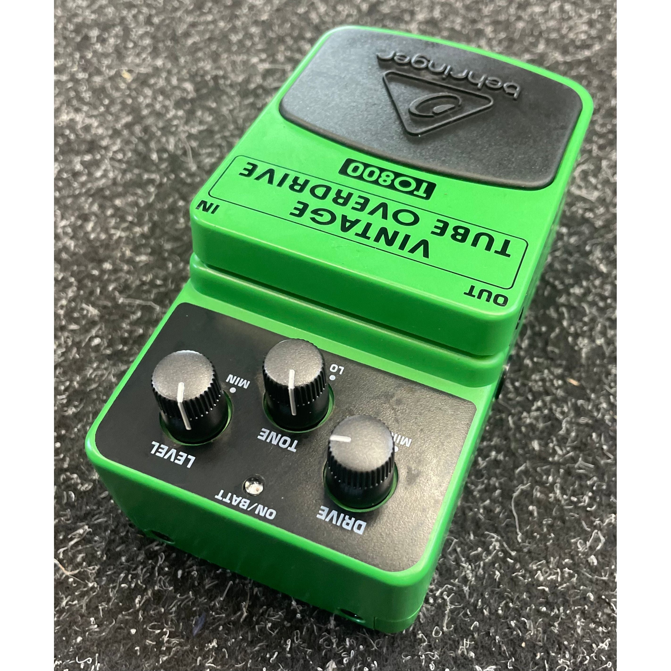 Behringer TO800 Vintage Tube Overdrive Effects Pedal Pre-Owned