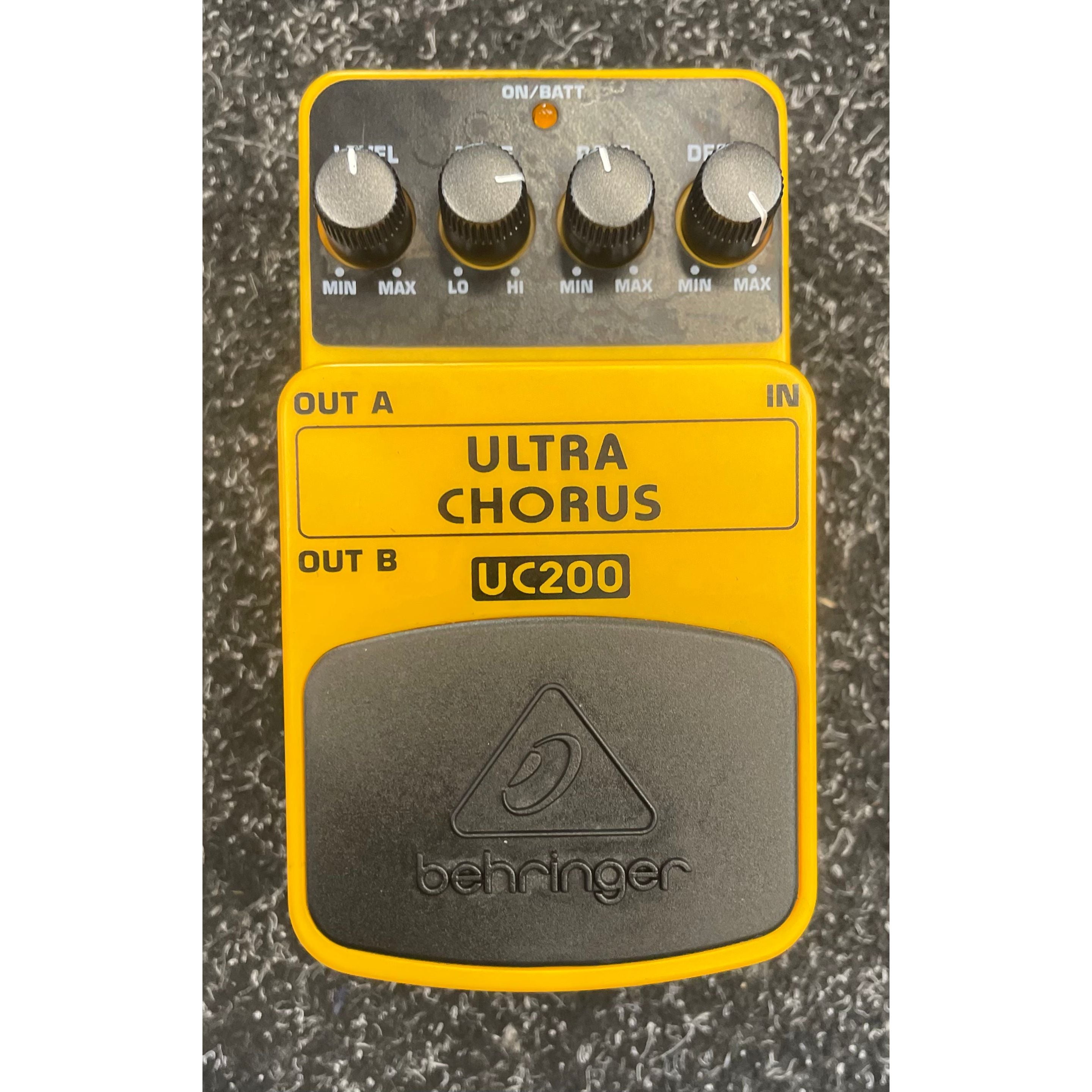 Behringer Ultra Chorus UC200 Stereo Effects Pedal Pre-Owned