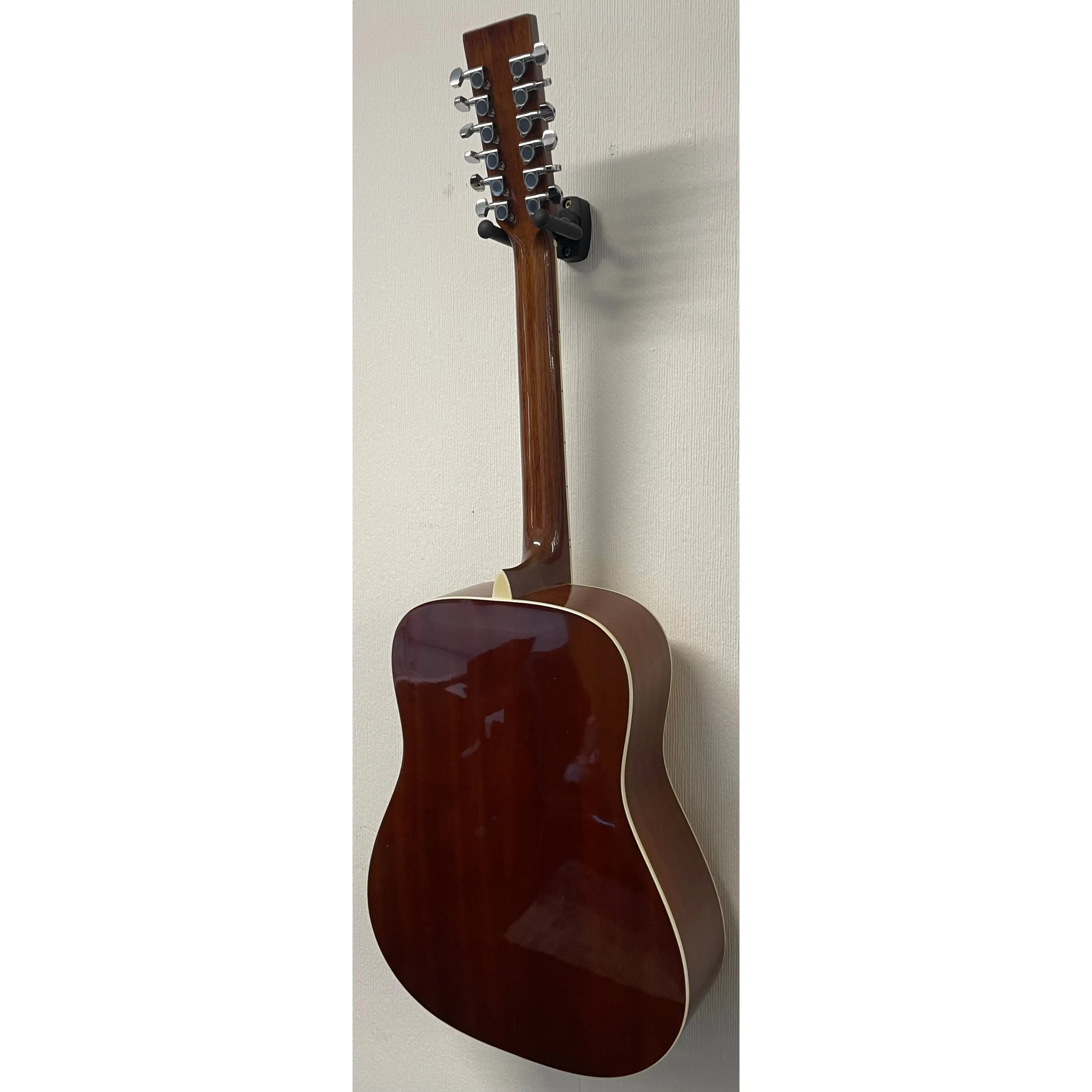 Vintage Dreadnought 12 String Acoustic Guitar in Natural Pre-Owned