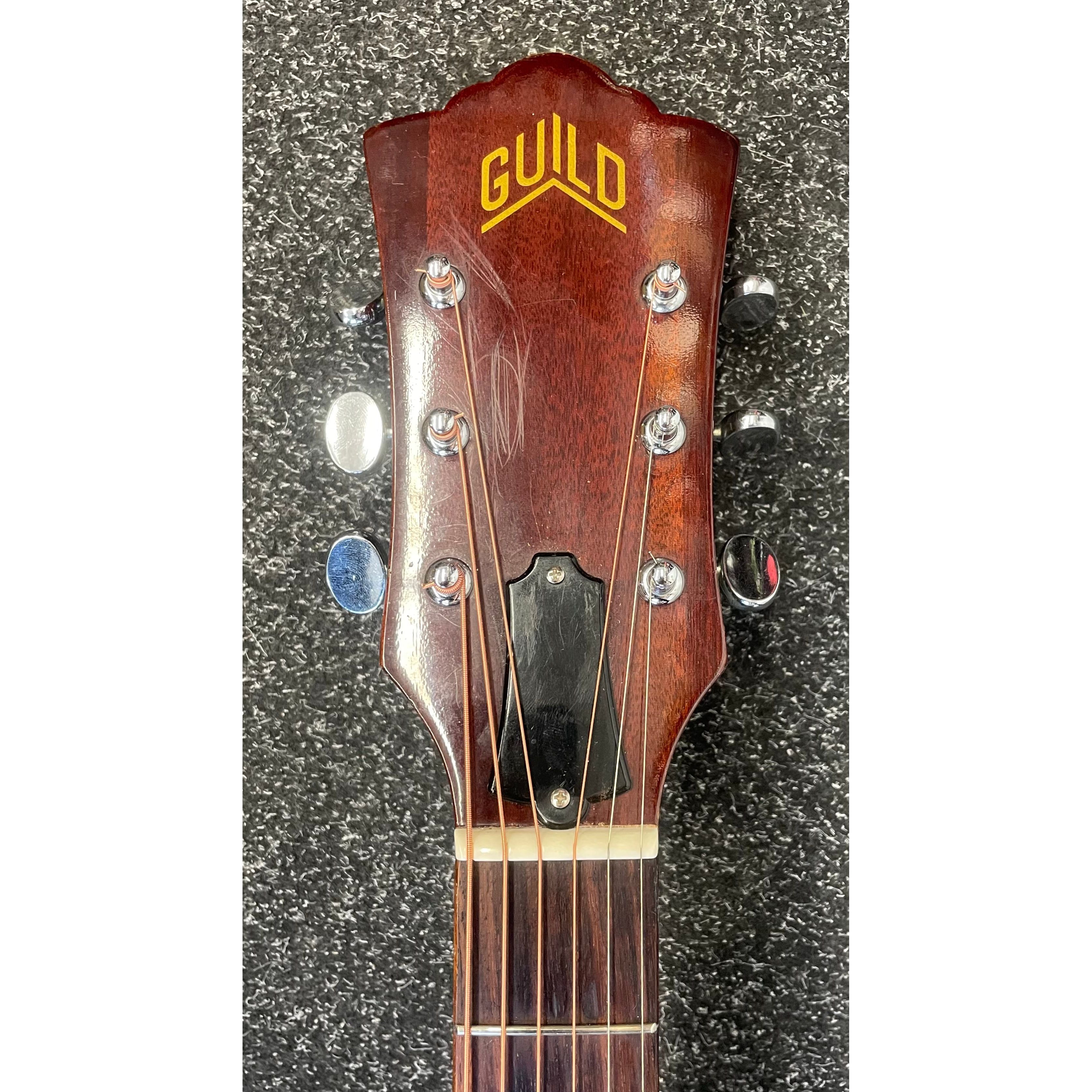 Guild D25 Dreadnought Acoustic Guitar, 1973, Made in the USA with Hardcase Pre-Owned