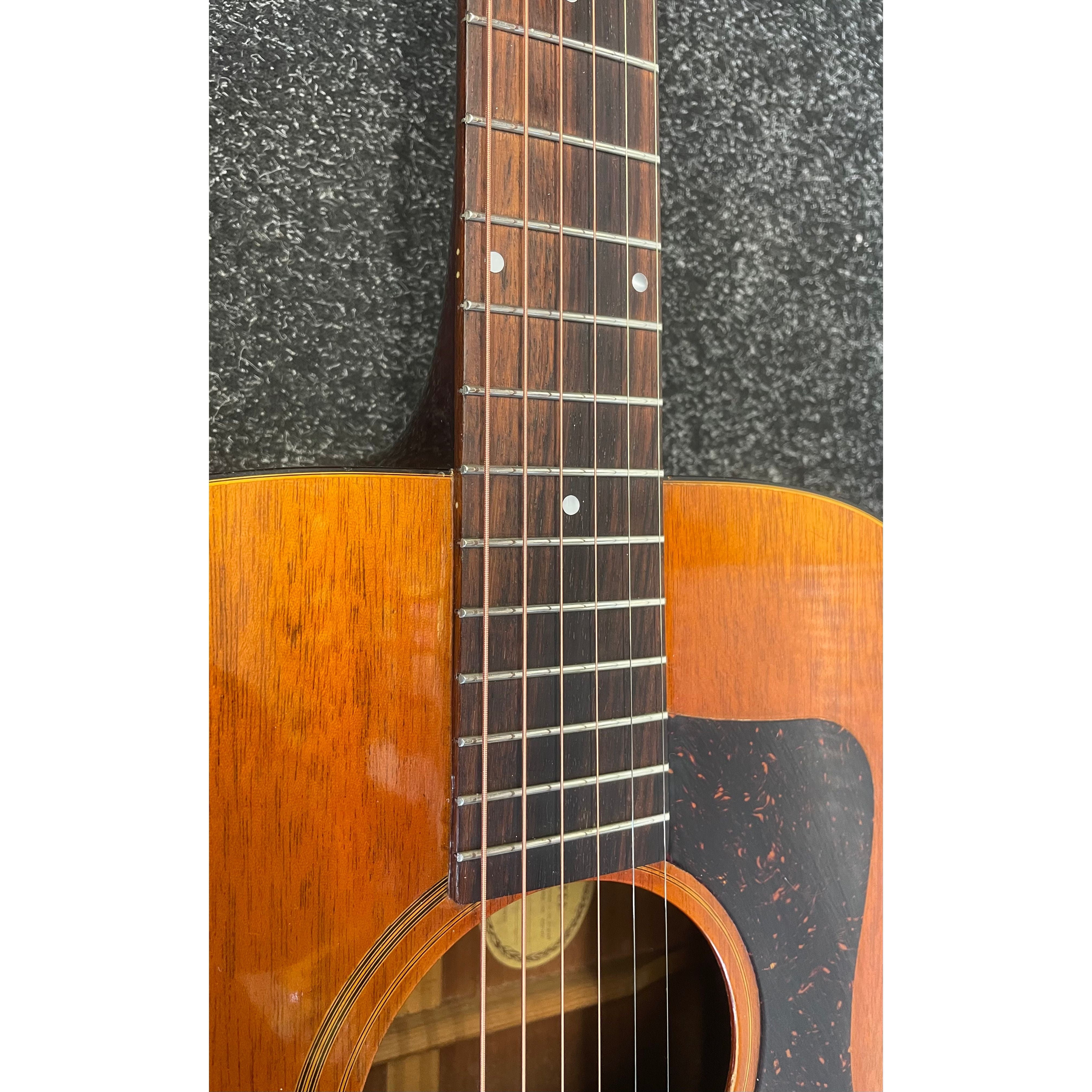 Guild D25 Dreadnought Acoustic Guitar, 1973, Made in the USA with Hardcase Pre-Owned