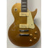 Vintage V100GT Reissue Series Single Cut Electric Guitar with P90s Gold Top Pre-Owned