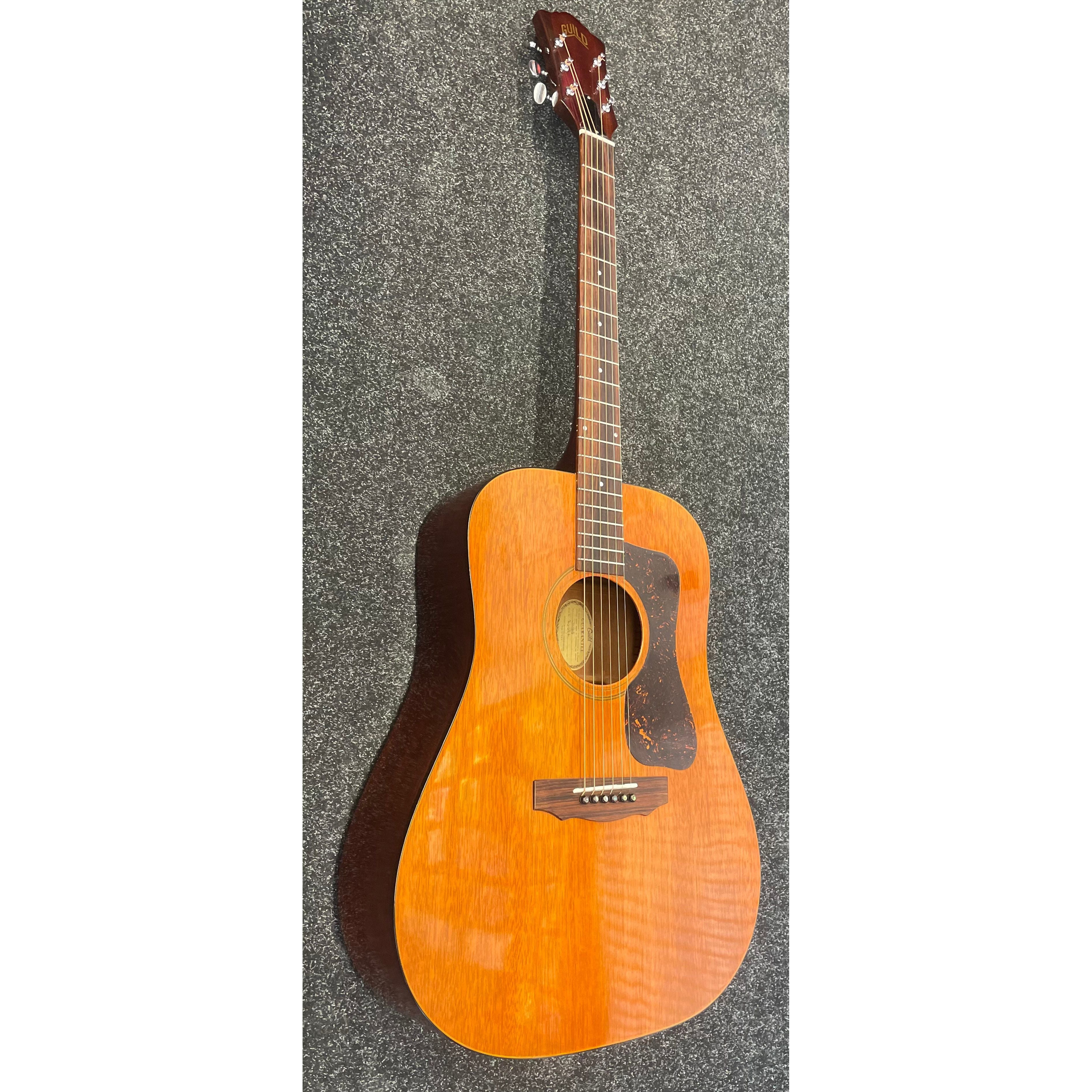 Guild D25 Dreadnought Acoustic Guitar, 1973, Made in the USA with Hardcase Pre-Owned