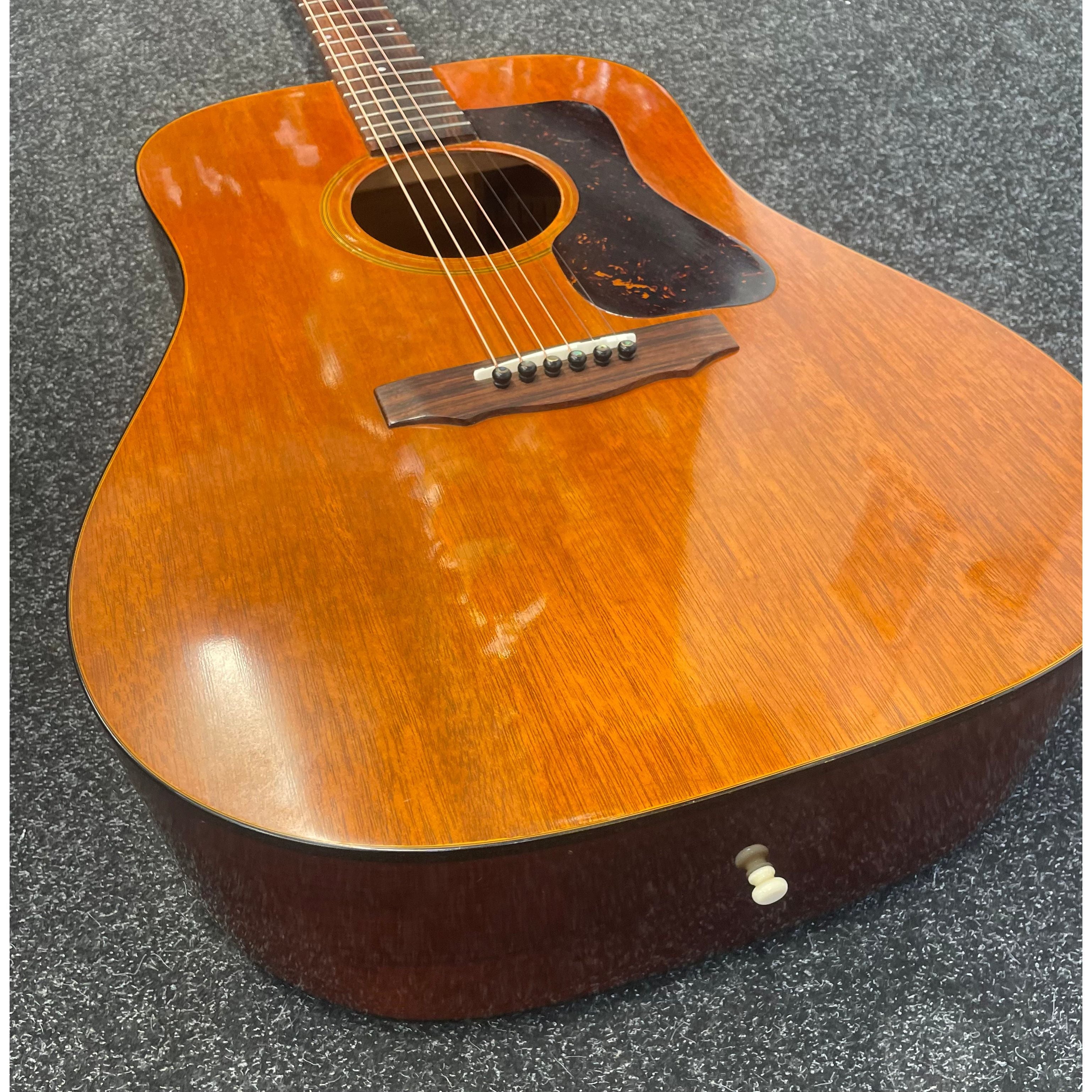 Guild D25 Dreadnought Acoustic Guitar, 1973, Made in the USA with Hardcase Pre-Owned