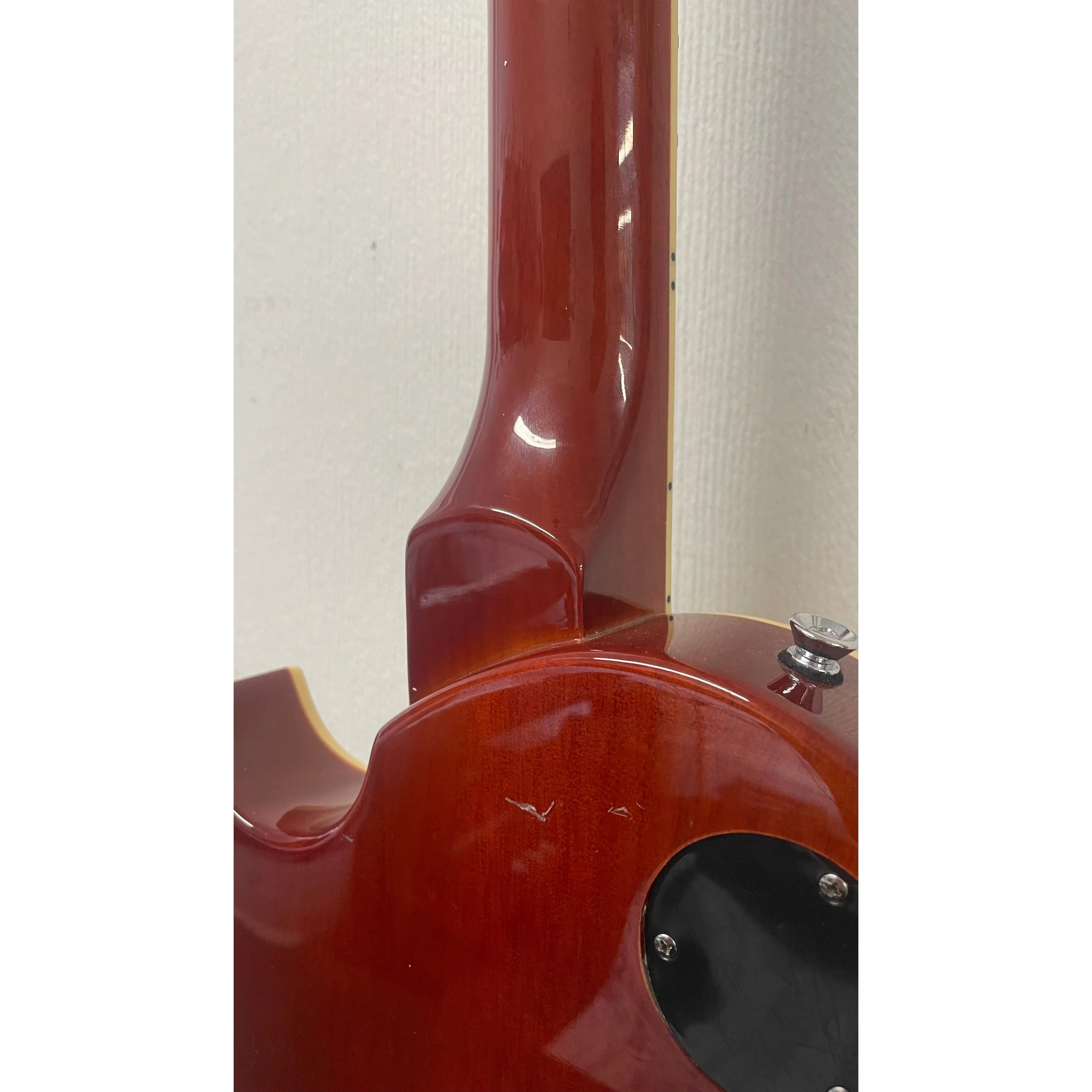 Vintage V100GT Reissue Series Single Cut Electric Guitar with P90s Gold Top Pre-Owned