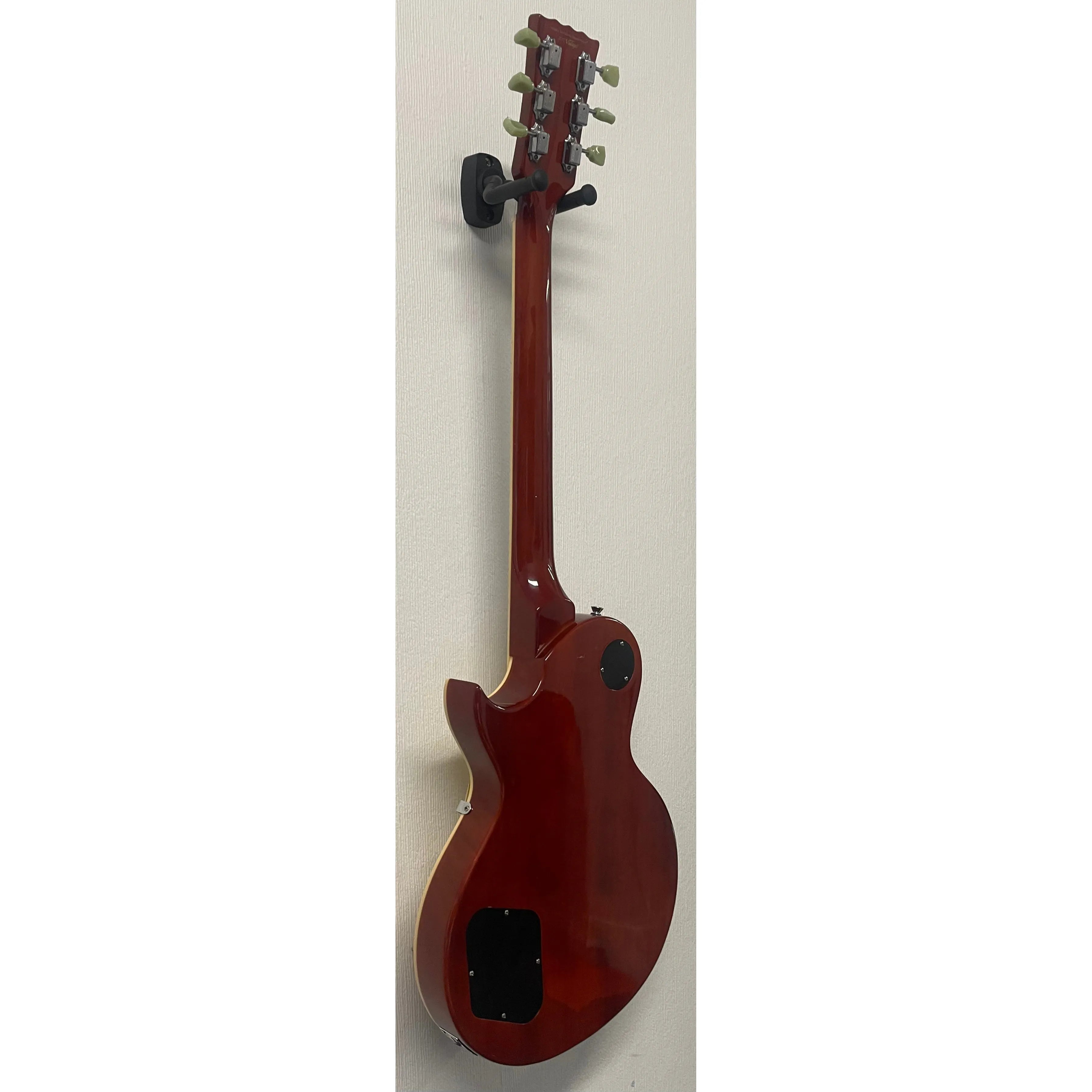 Vintage V100GT Reissue Series Single Cut Electric Guitar with P90s Gold Top Pre-Owned