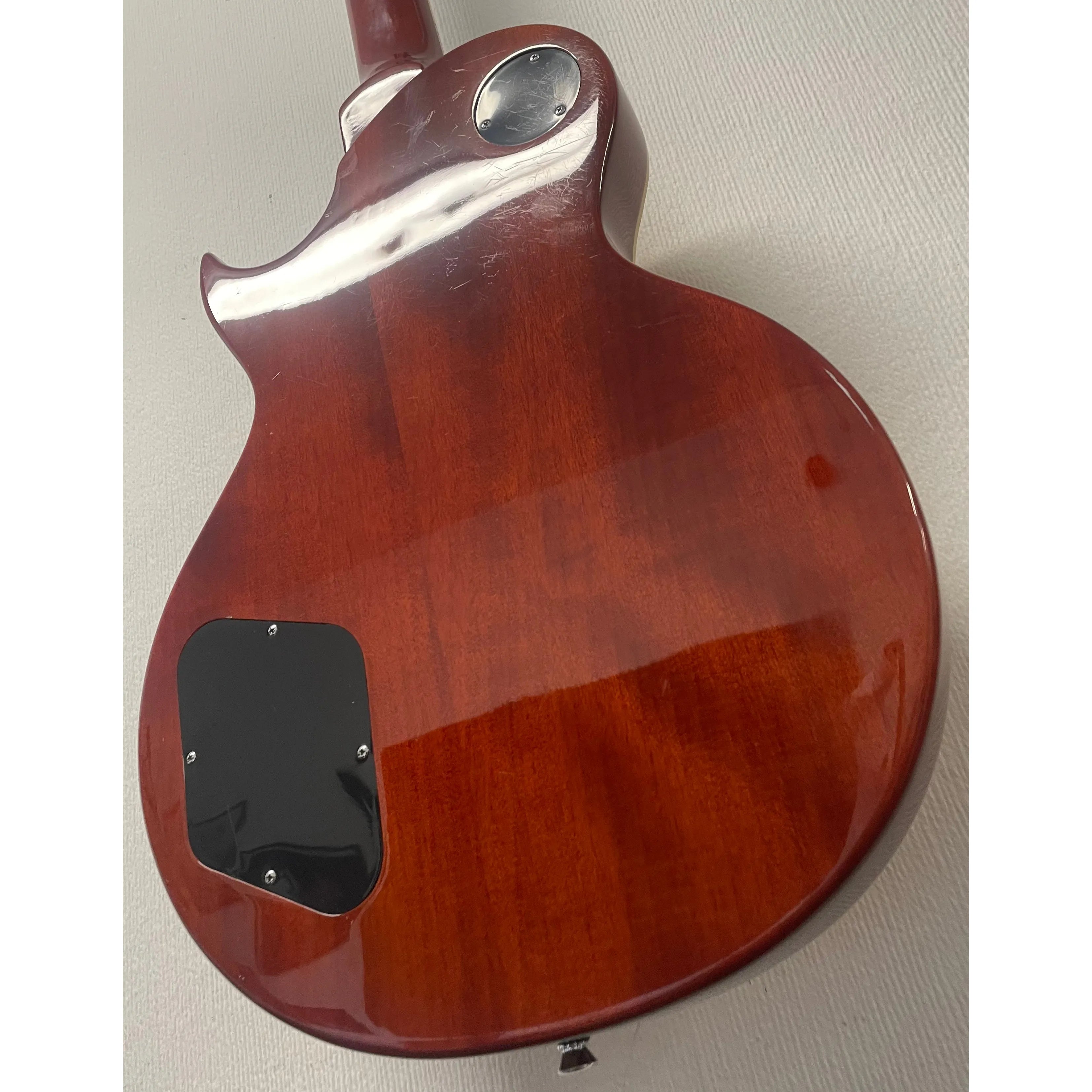 Vintage V100GT Reissue Series Single Cut Electric Guitar with P90s Gold Top Pre-Owned